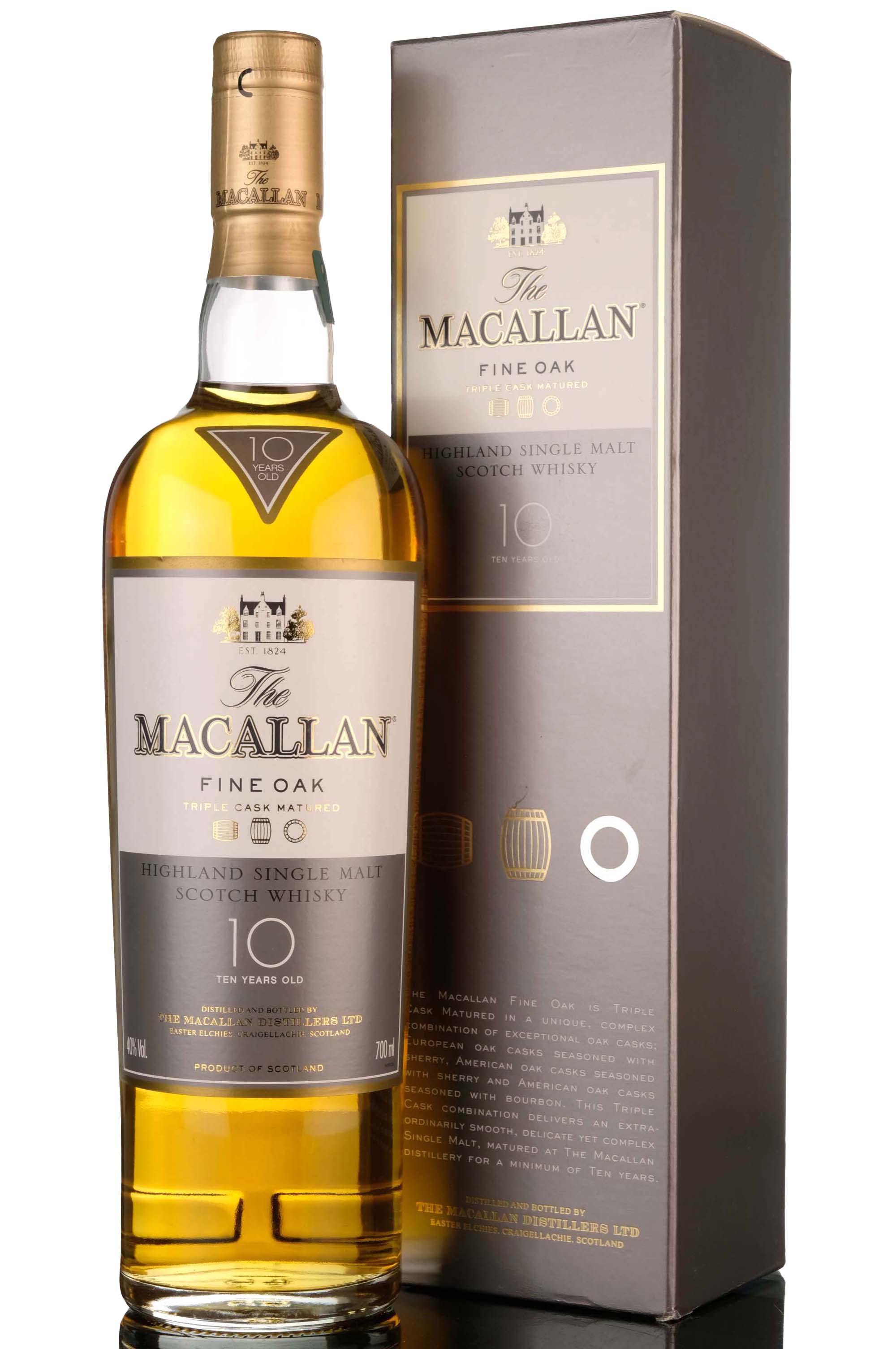 Macallan 10 Year Old - Fine Oak - Mid 2000s