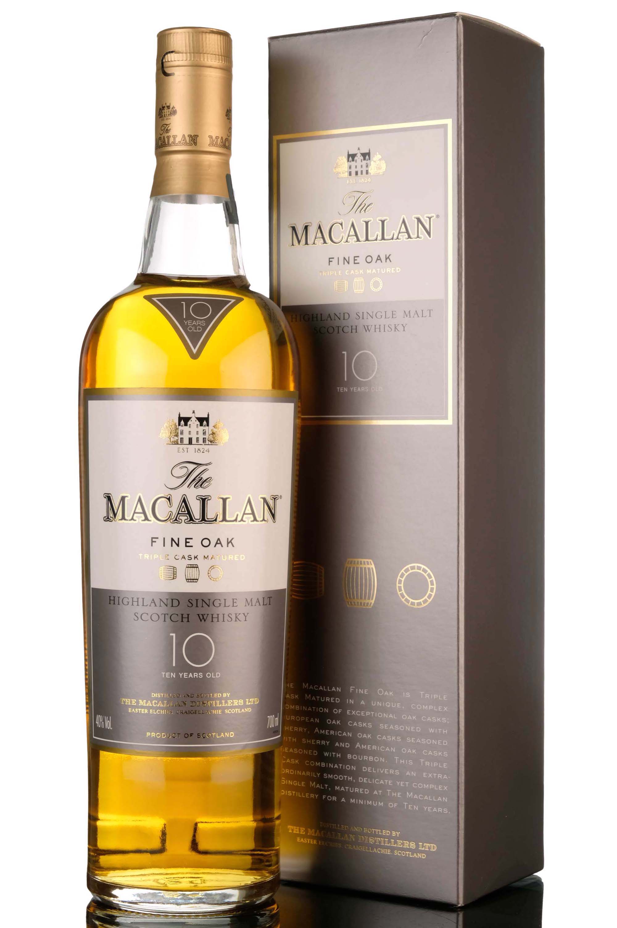 Macallan 10 Year Old - Fine Oak - Mid 2000s