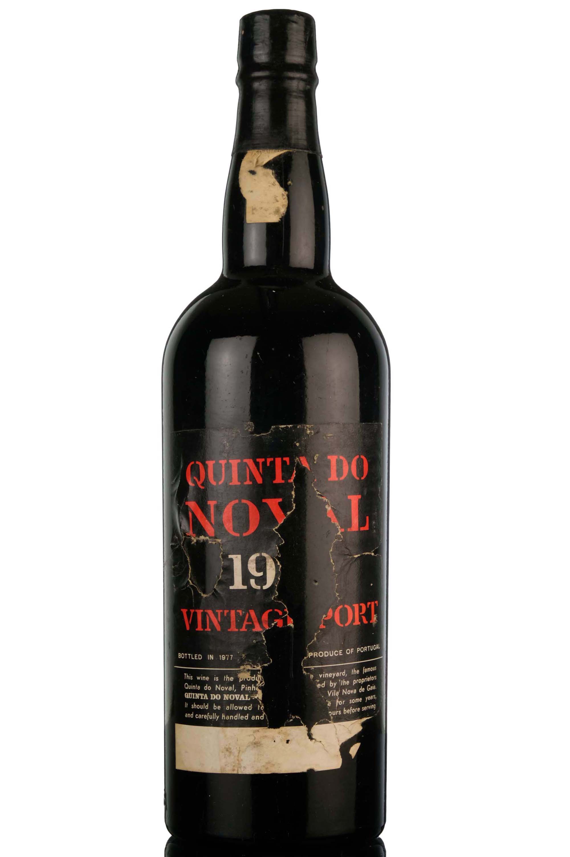 Quinta Do Noval 1975 Vintage Port - Bottled 1977