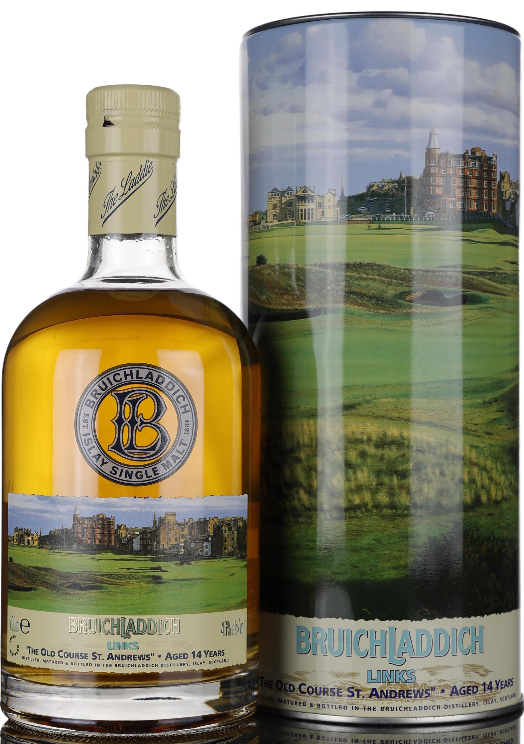 Bruichladdich 14 Year Old - Links Golf Courses - The Old Course St Andrews