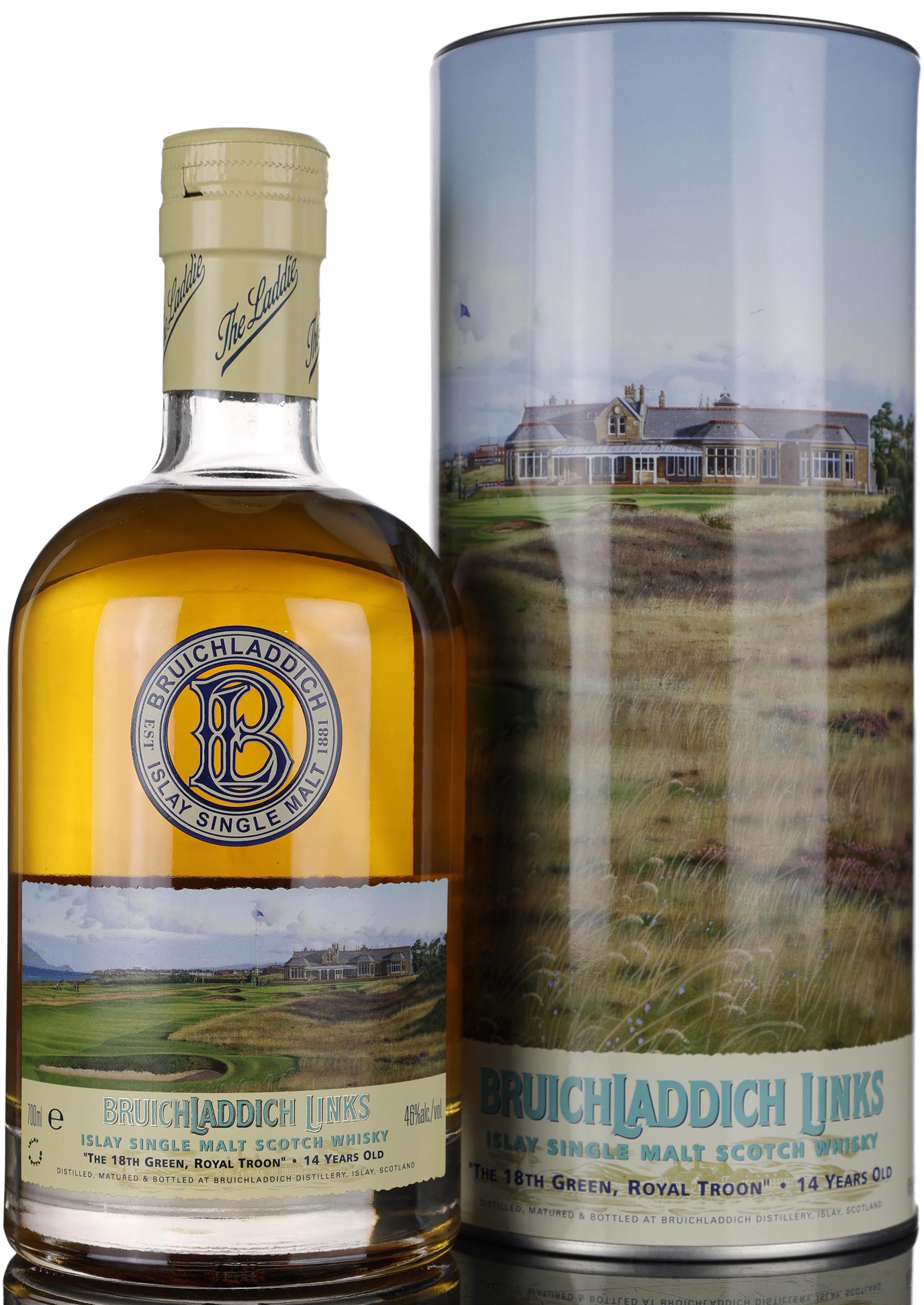 Bruichladdich 14 Year Old - Links Golf Courses - The 18th Green Royal Troon