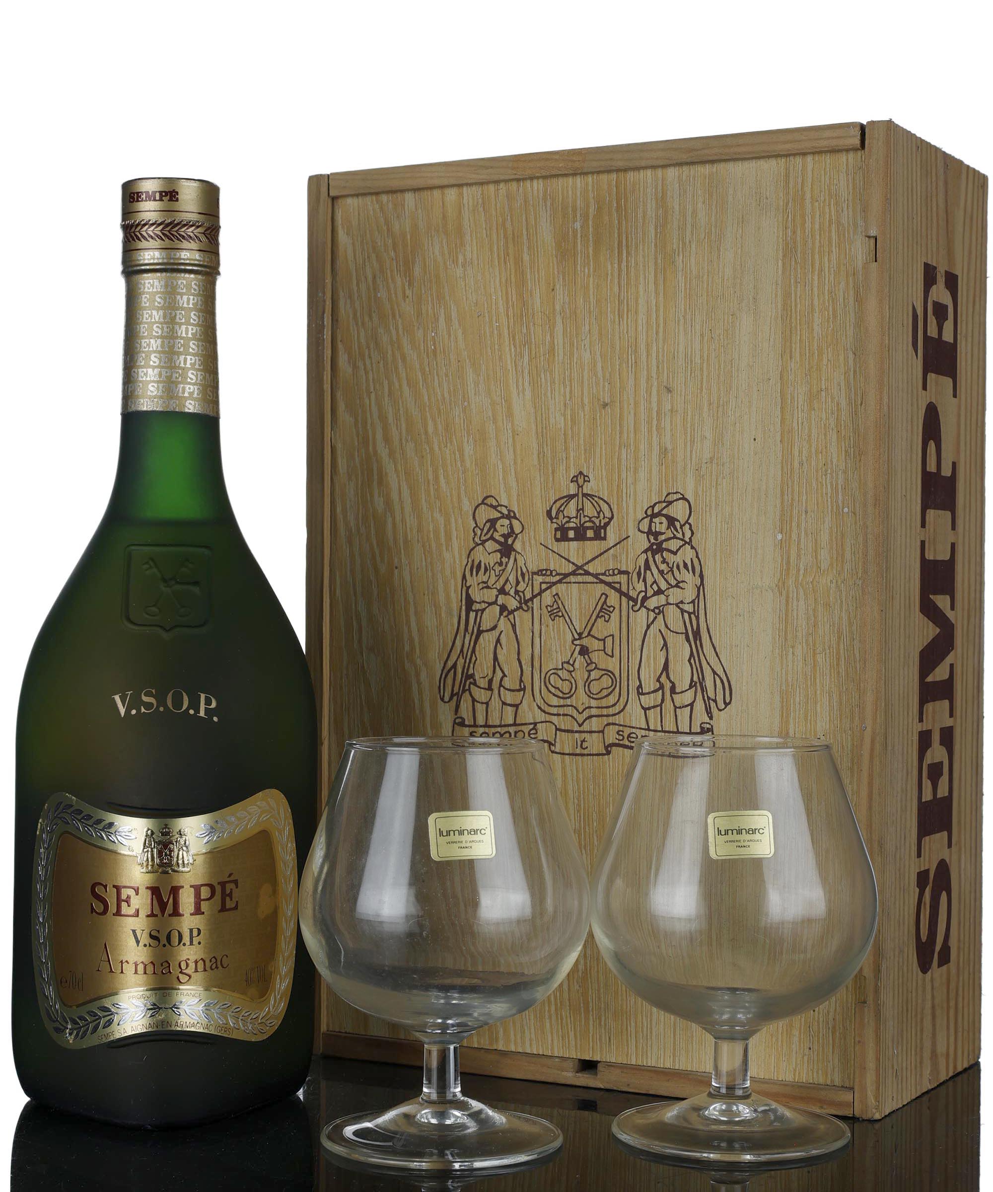 Sempe VSOP Armagnac - Presentation Set