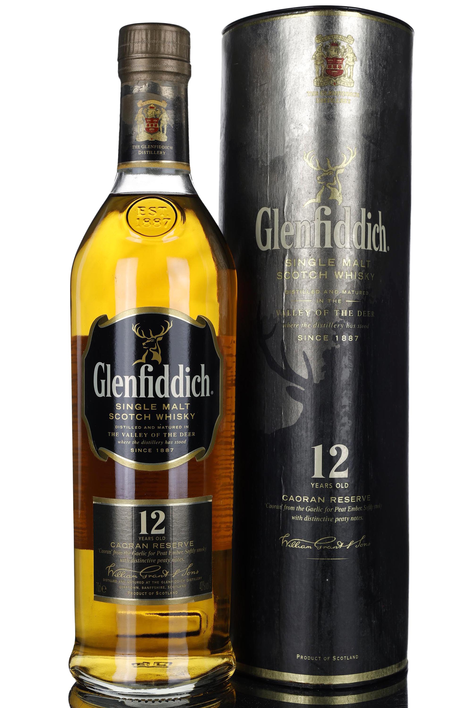 Glenfiddich 12 Year Old - Caoran Reserve - Peat Ember - 2008 Release