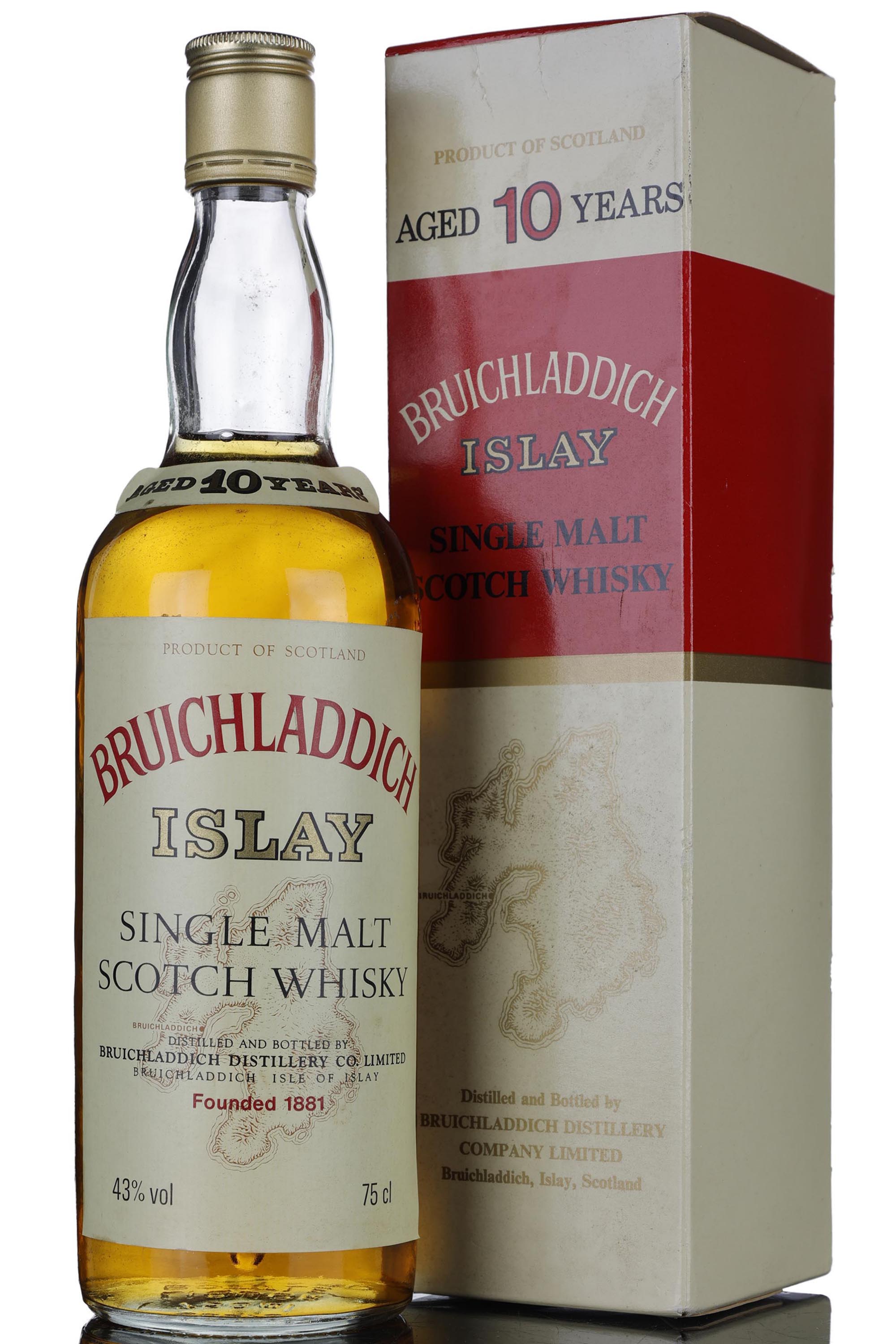 Bruichladdich 10 Year Old - 1980s