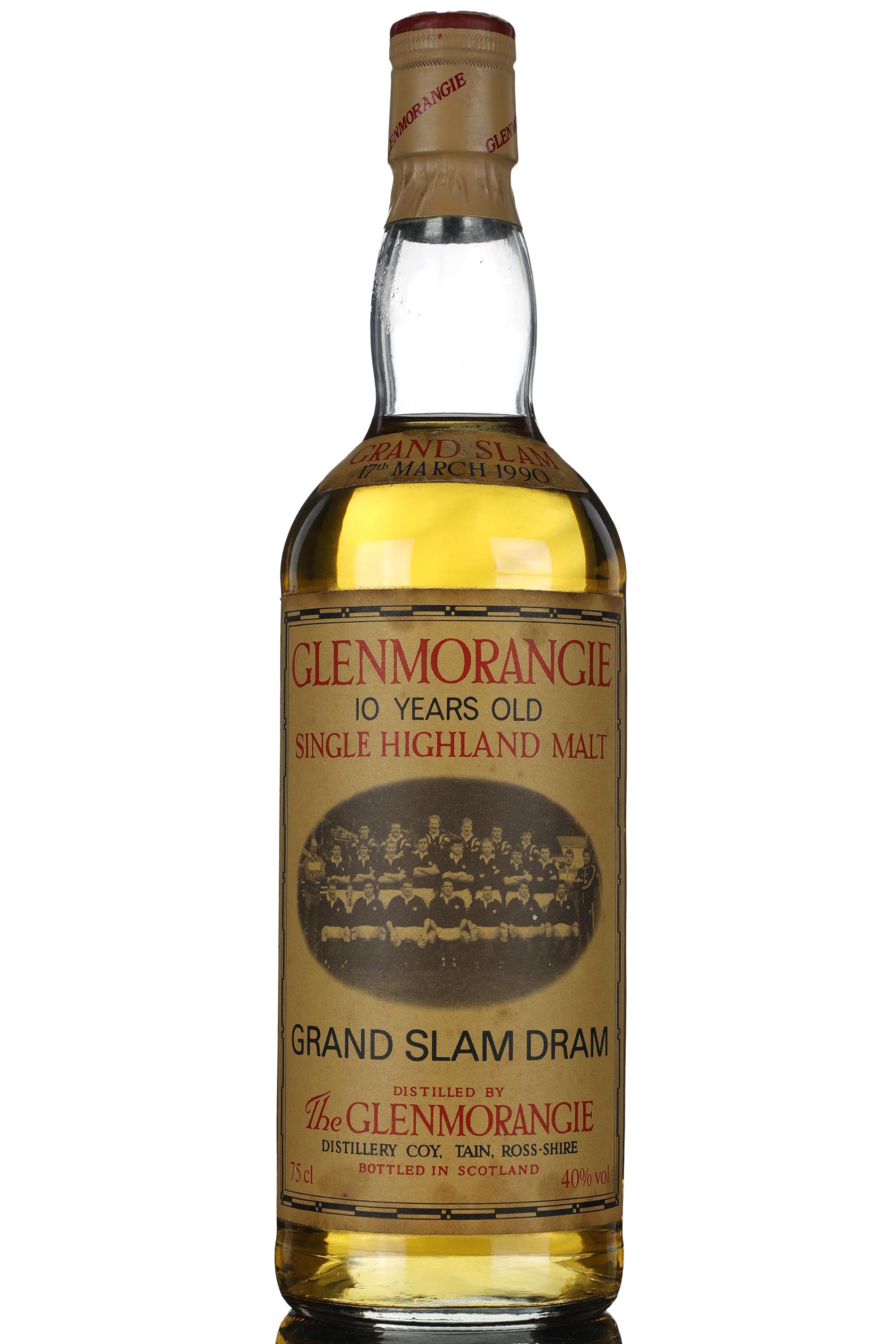 Glenmorangie 10 Year Old - Grand Slam Dram 1990