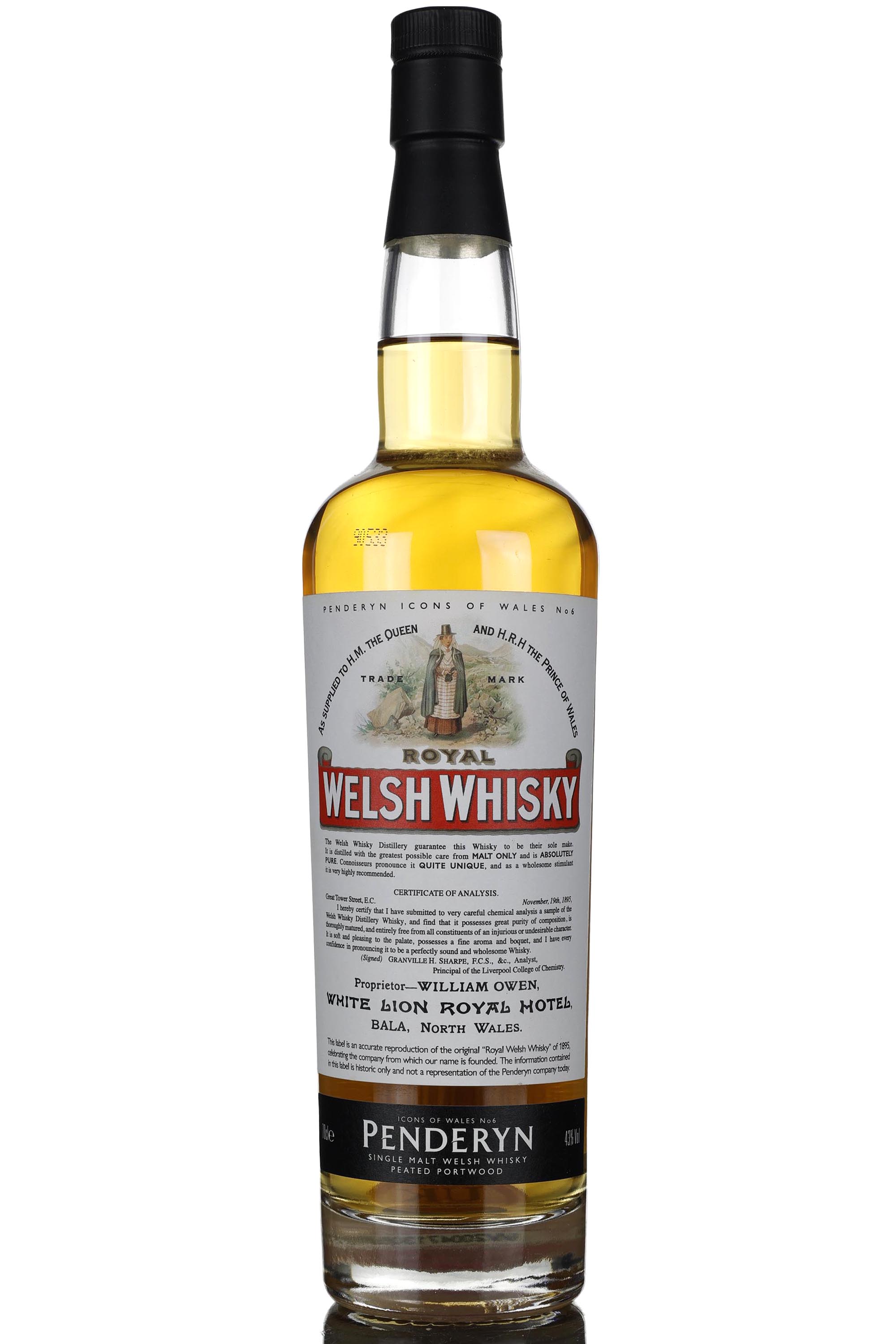 Penderyn Icons Of Wales - Royal Welsh Whisky No. 6/50 - 2019 Release