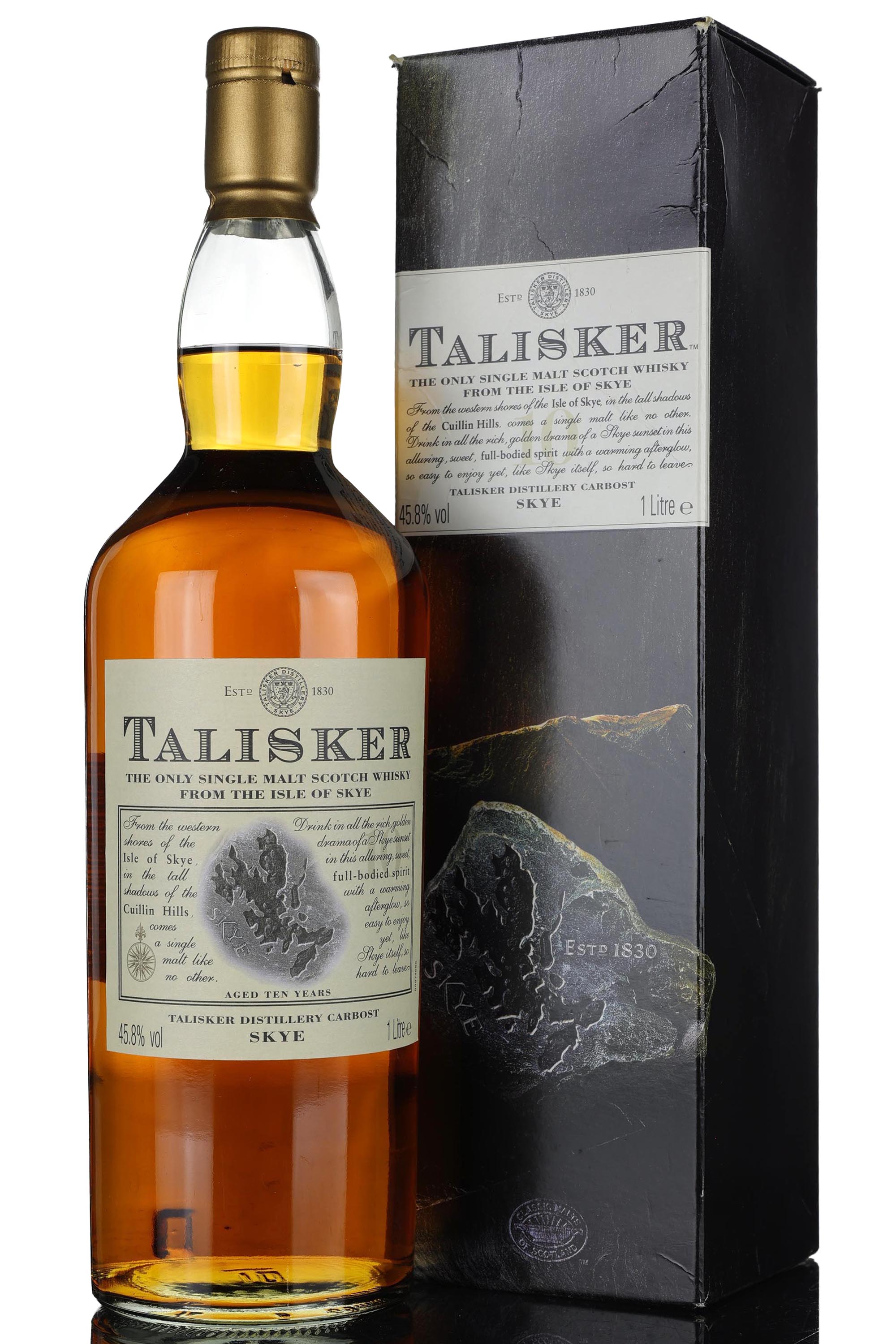 Talisker 10 Year Old - Early 2000s - 1 Litre