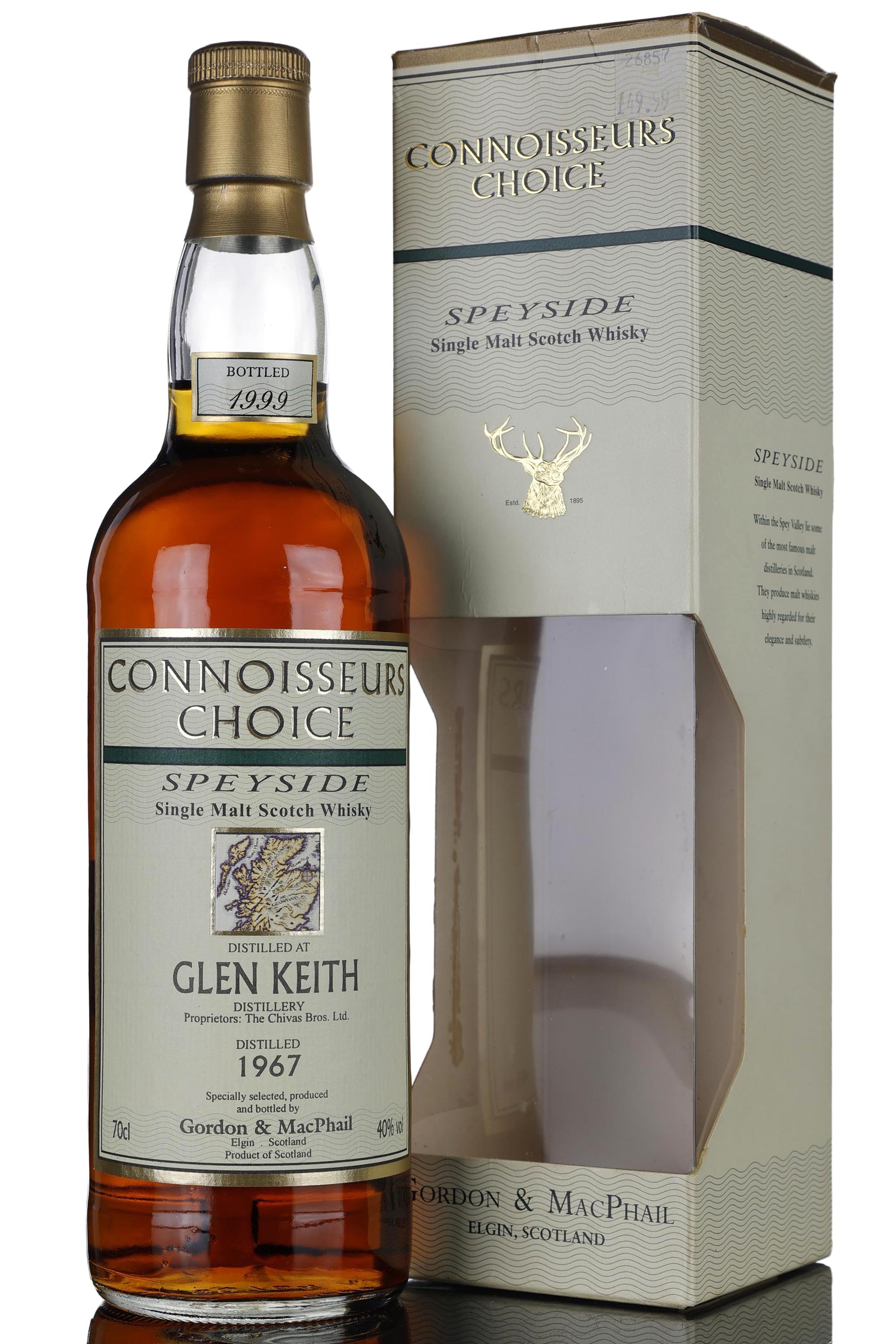 Glen Keith 1967-1999 - Gordon & MacPhail - Connoisseurs Choice