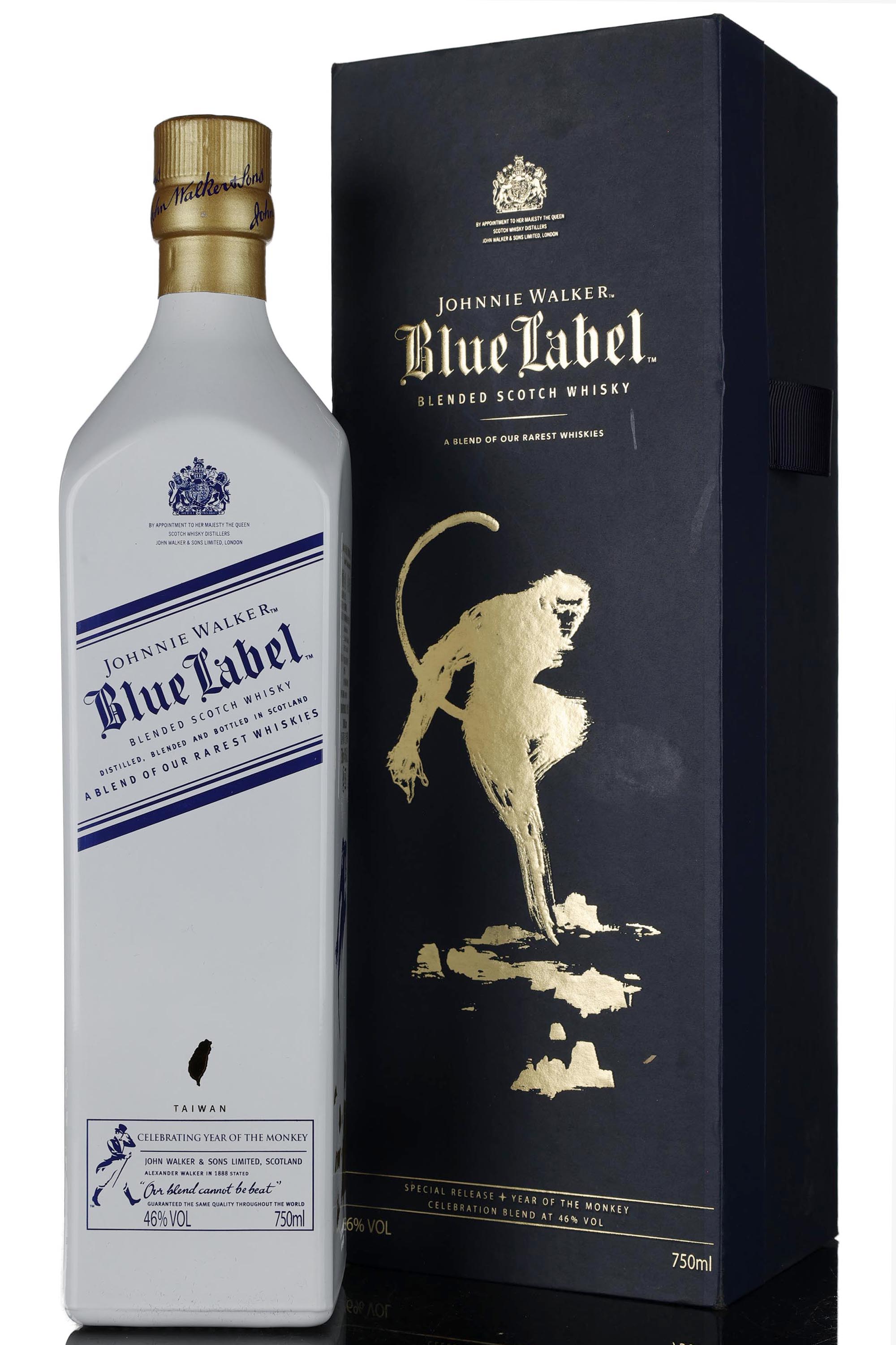 Johnnie Walker Blue Label - Year Of The Monkey - 2016 Release - Taiwan Edition