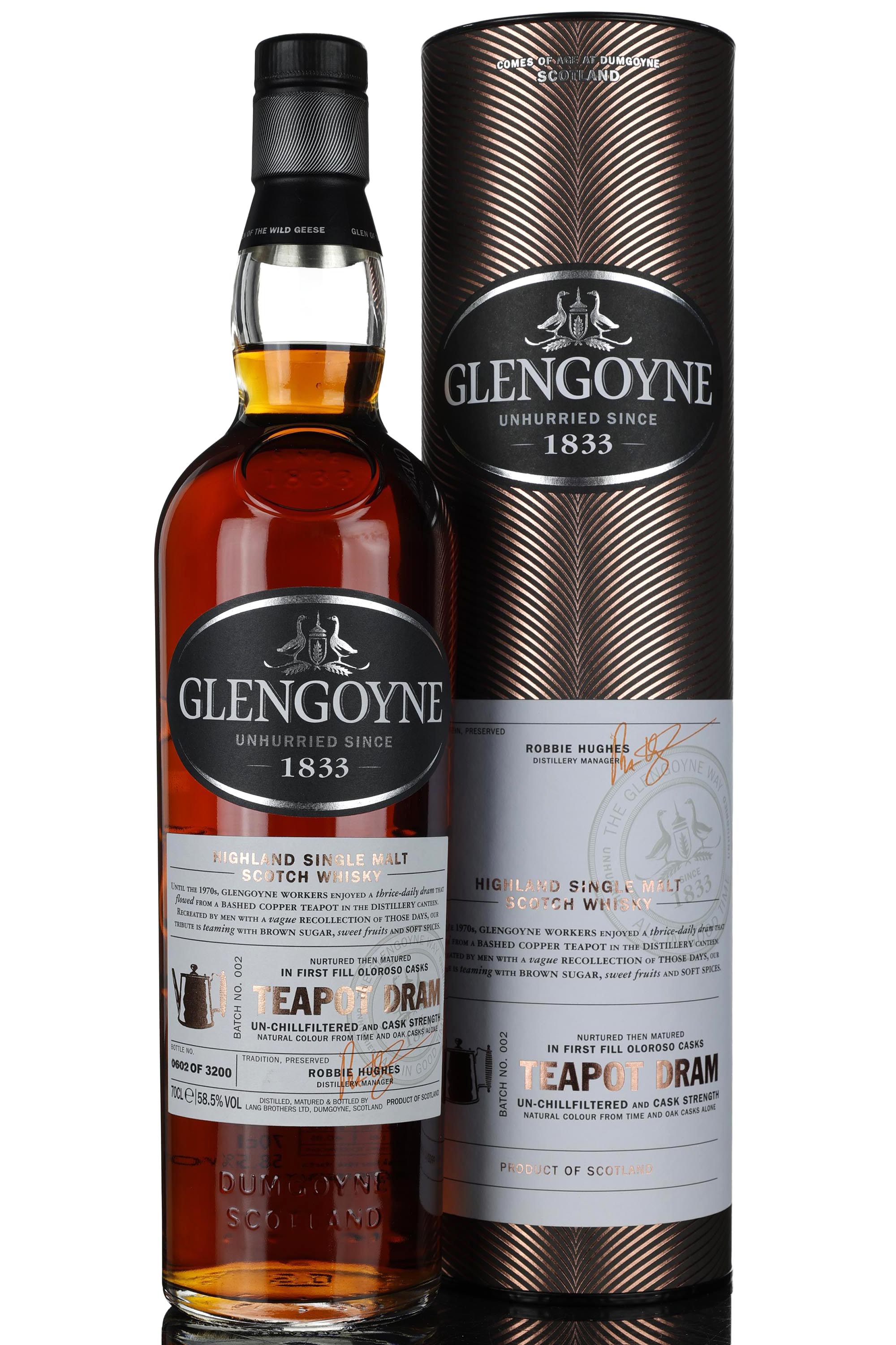Glengoyne The Teapot Dram - Distillery Exclusive - Batch 2 - 2013 Release