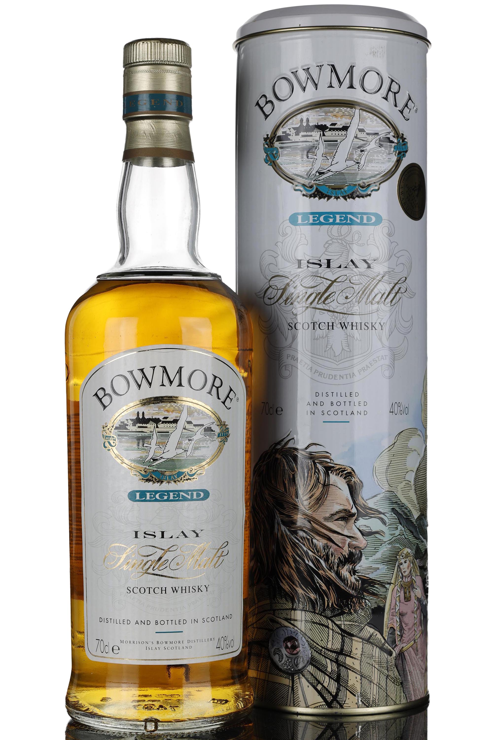 Bowmore Legend - Circa 2000 - Legend Of The Gulls - Limited Edition Tin