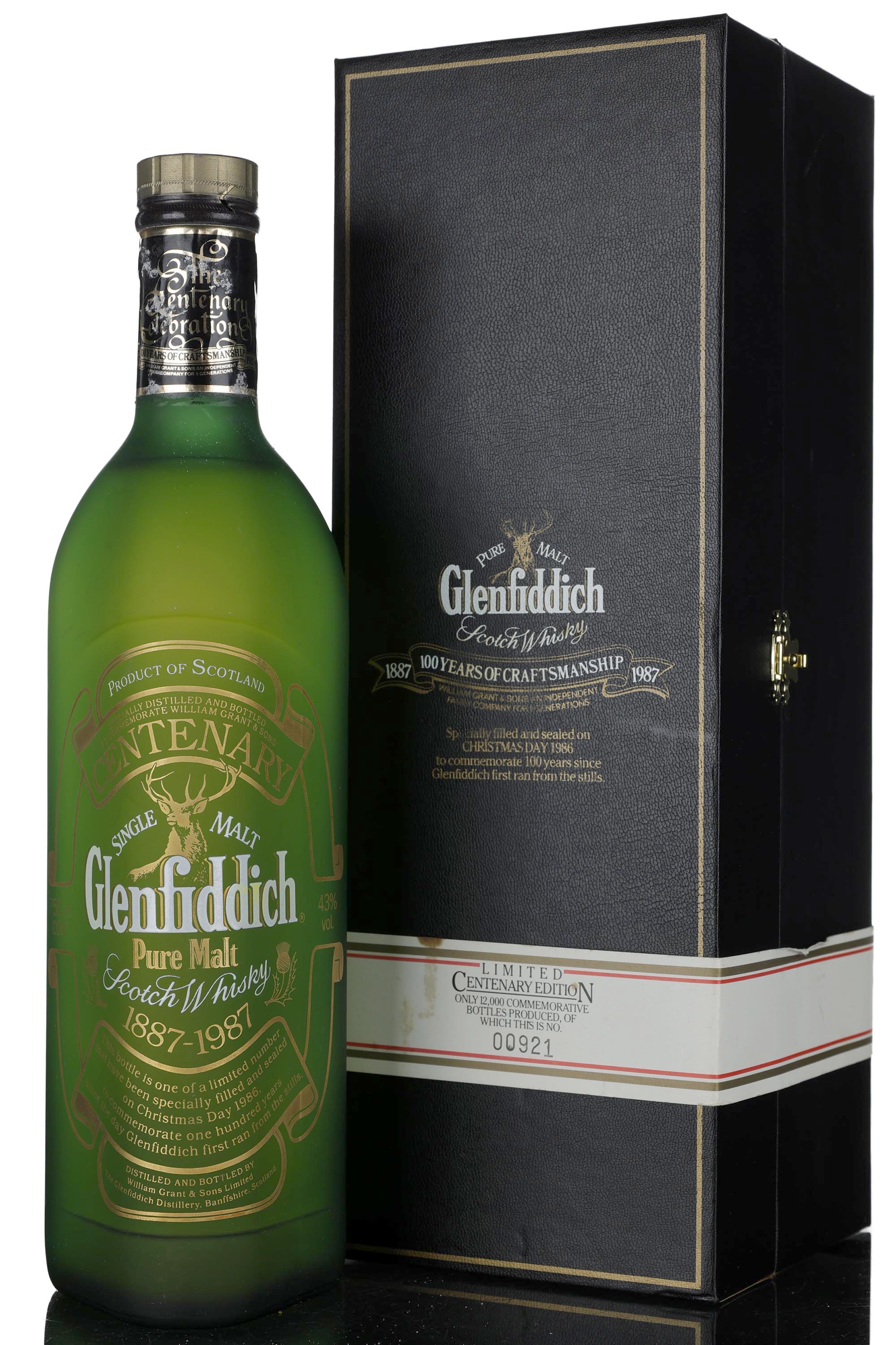 Glenfiddich Centenary Edition 1887-1987