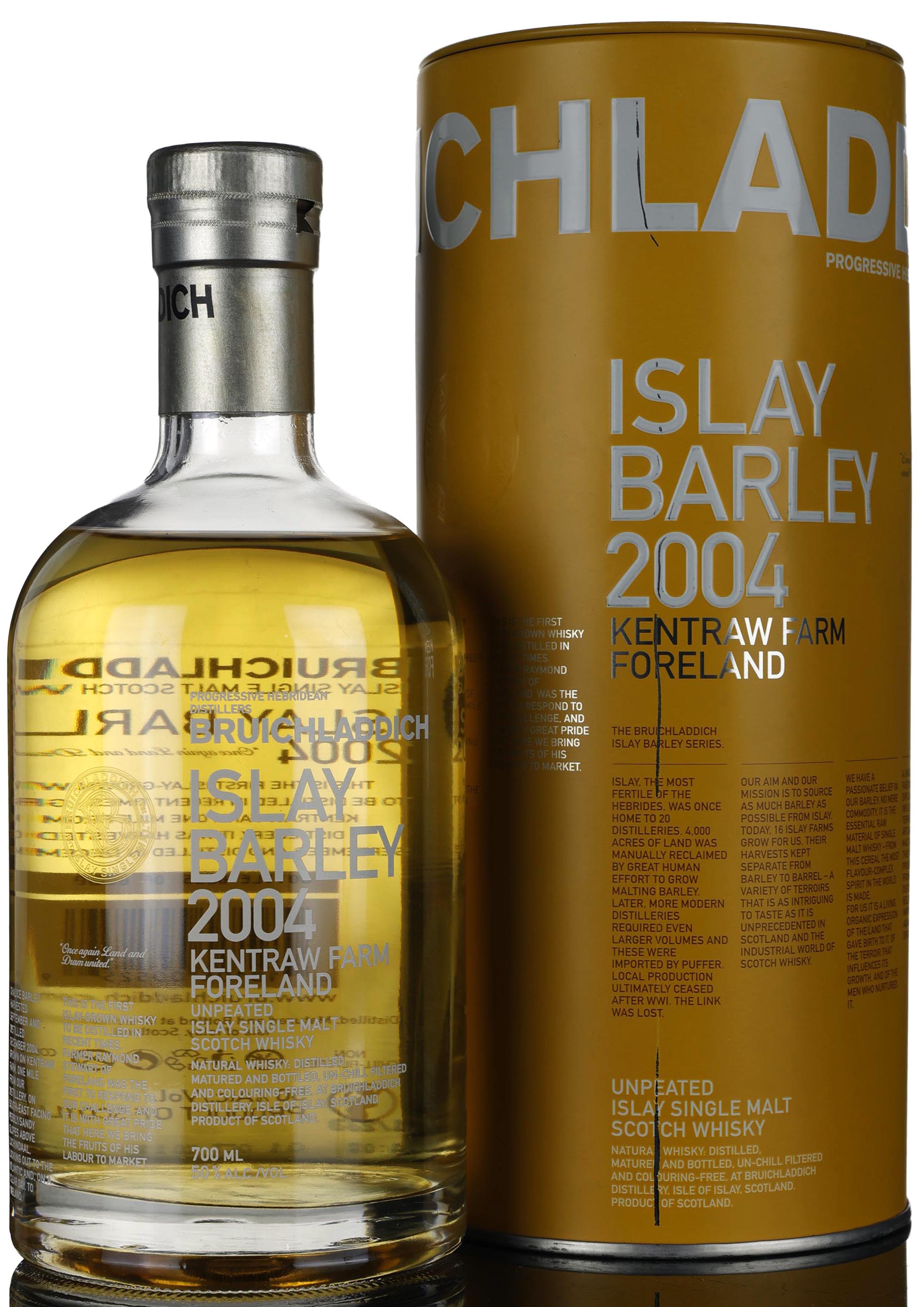 Bruichladdich 2004-2011 - Islay Barley Kentraw Farm