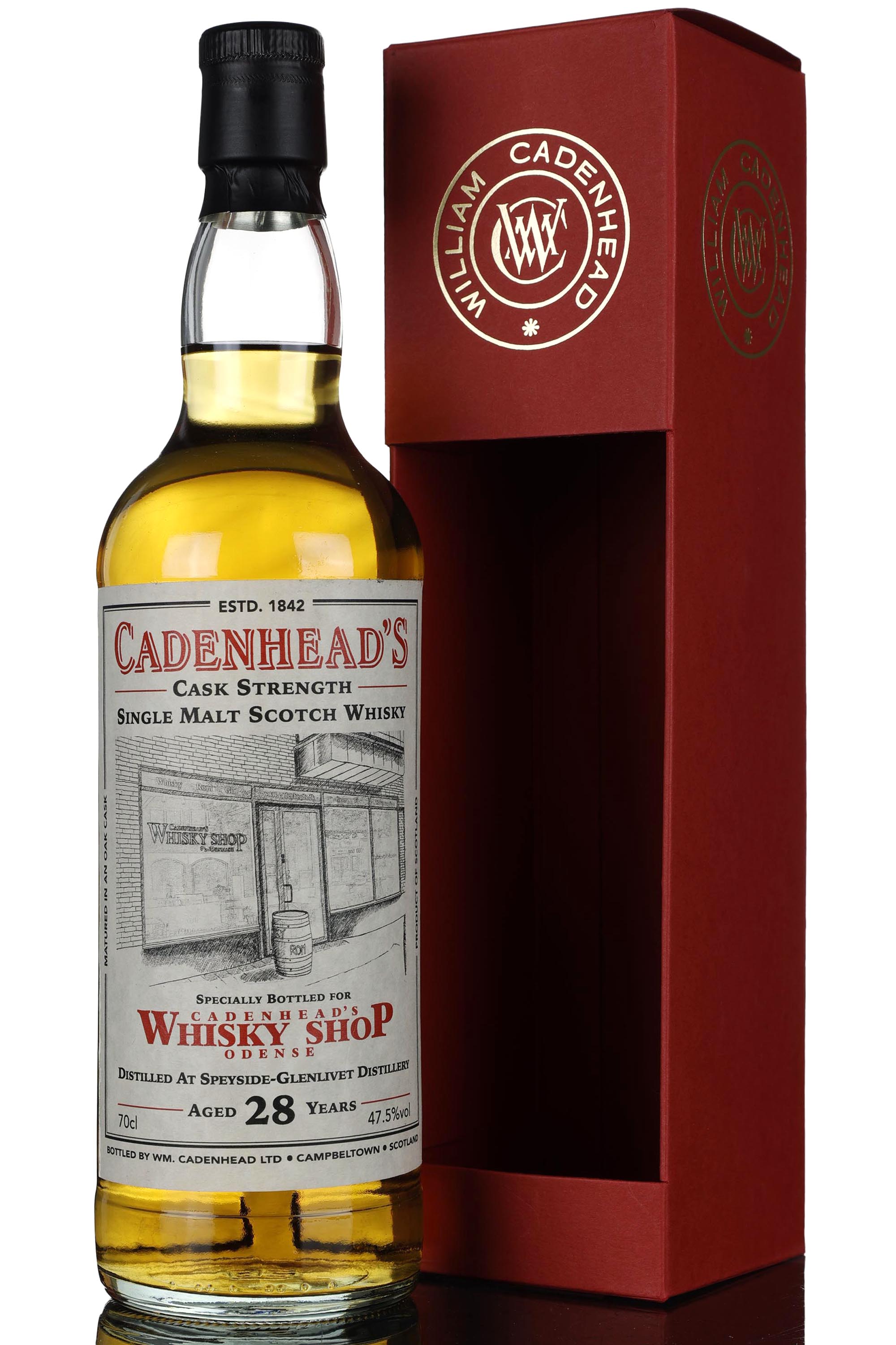 Speyside 1991-2019 - 28 Year Old - Cadenheads Whisky Shop Odense - Single Cask