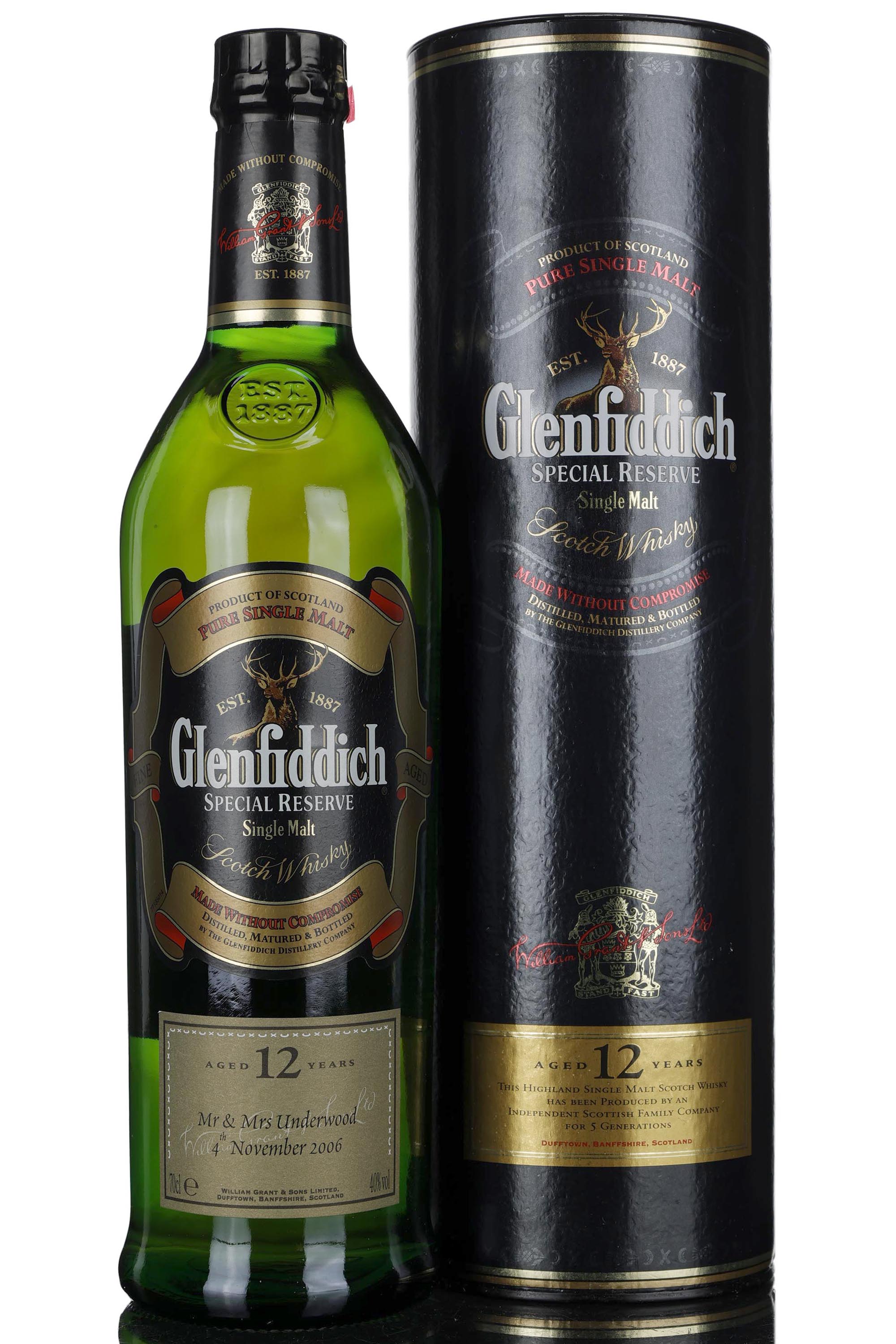 Glenfiddich 12 Year Old - Special Reserve