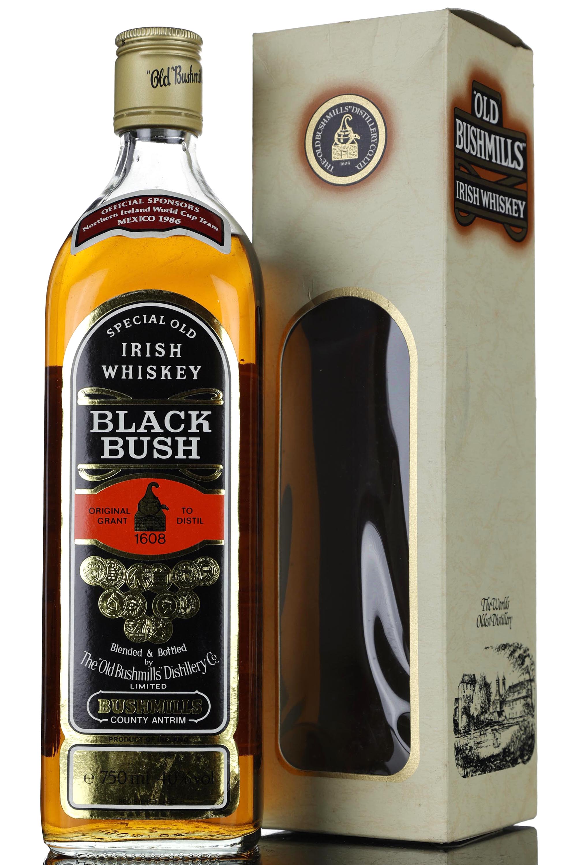 Bushmills Black Bush - Special Old - Circa 1990