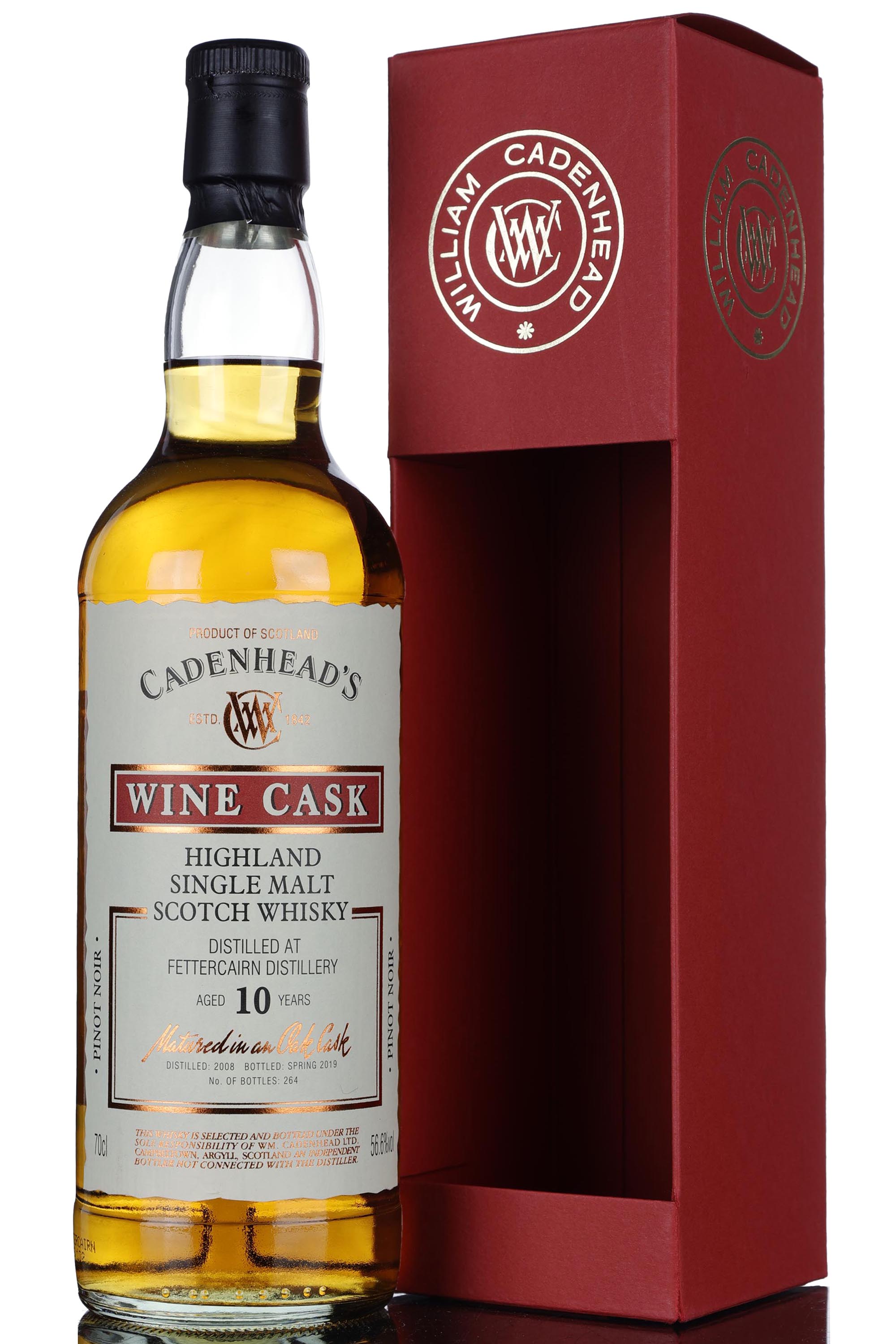 Fettercairn 2008-2019 - 10 Year Old - Cadenheads - Single Cask