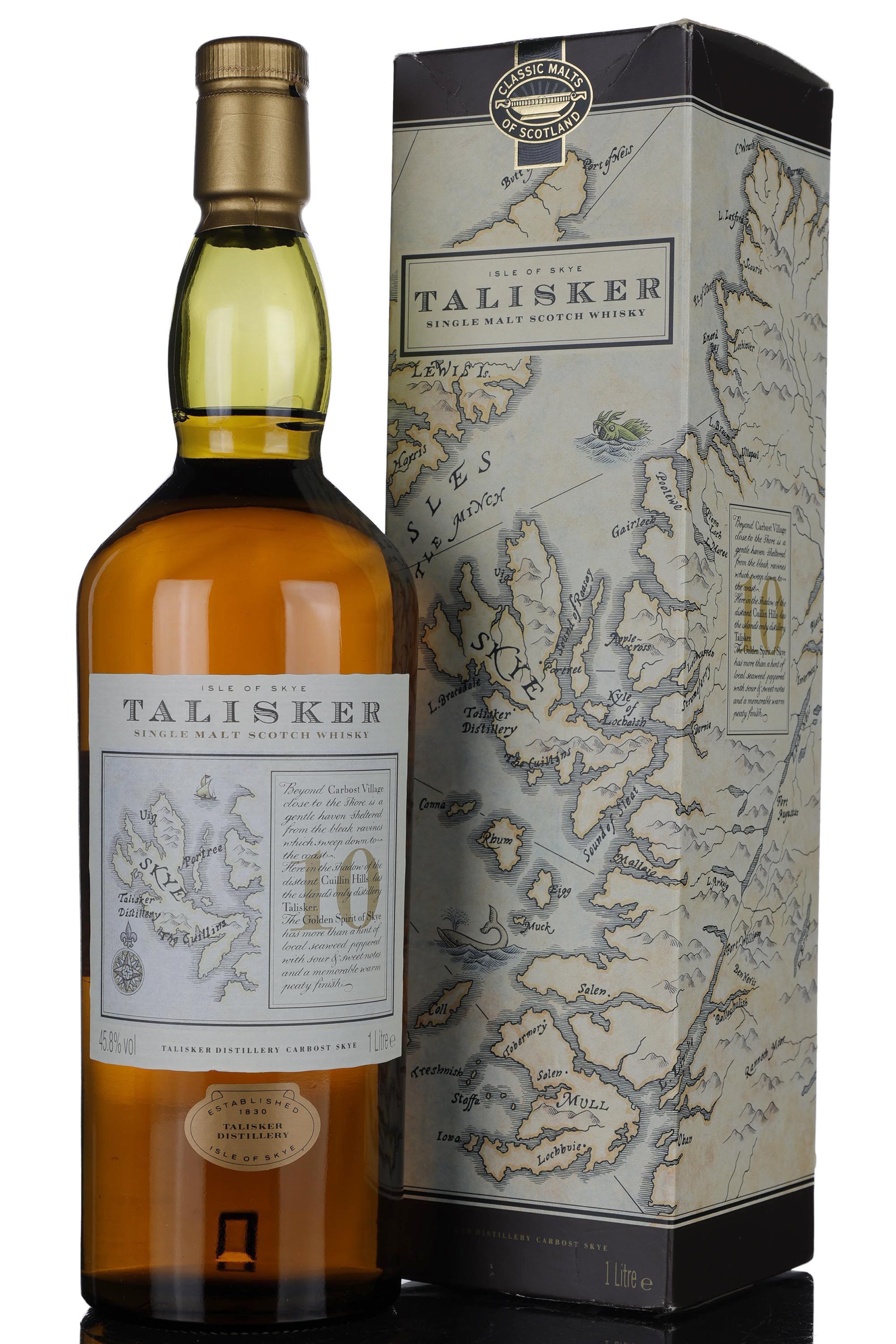 Talisker 10 Year Old - 1990s - 1 Litre