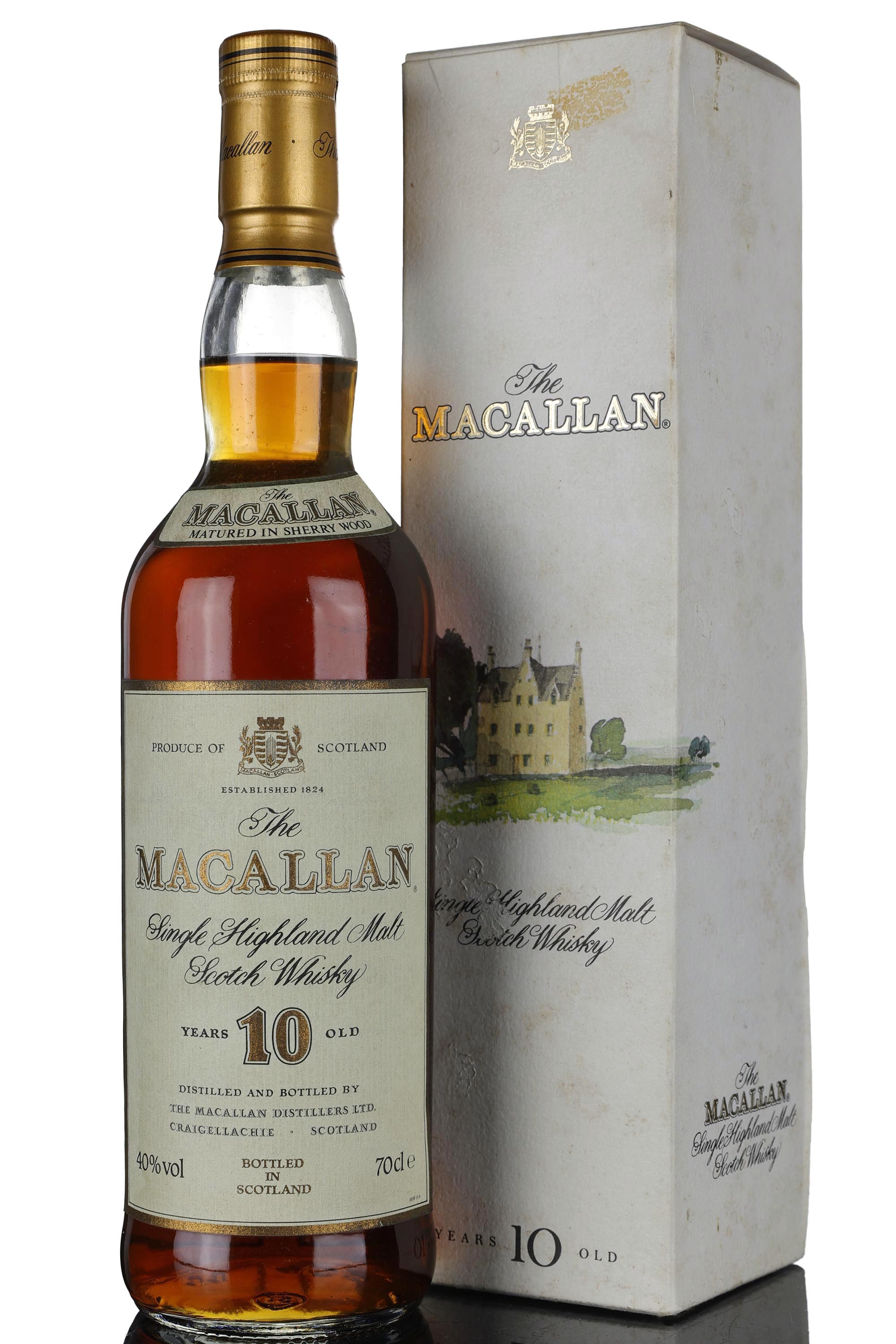 Macallan 10 Year Old - Sherry Cask - 1990s
