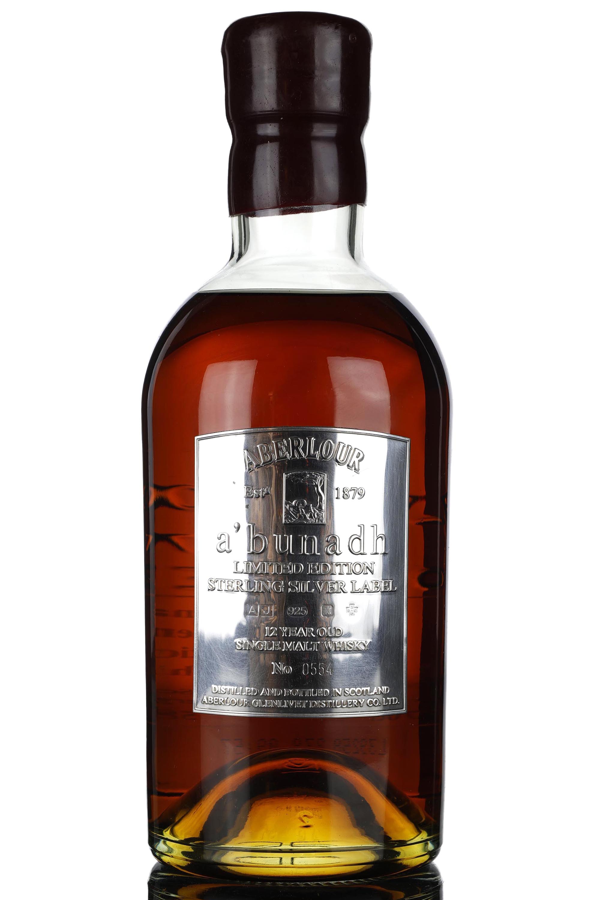 Aberlour A'bunadh - 12 Year Old - Sterling Silver Label - 1999 Release