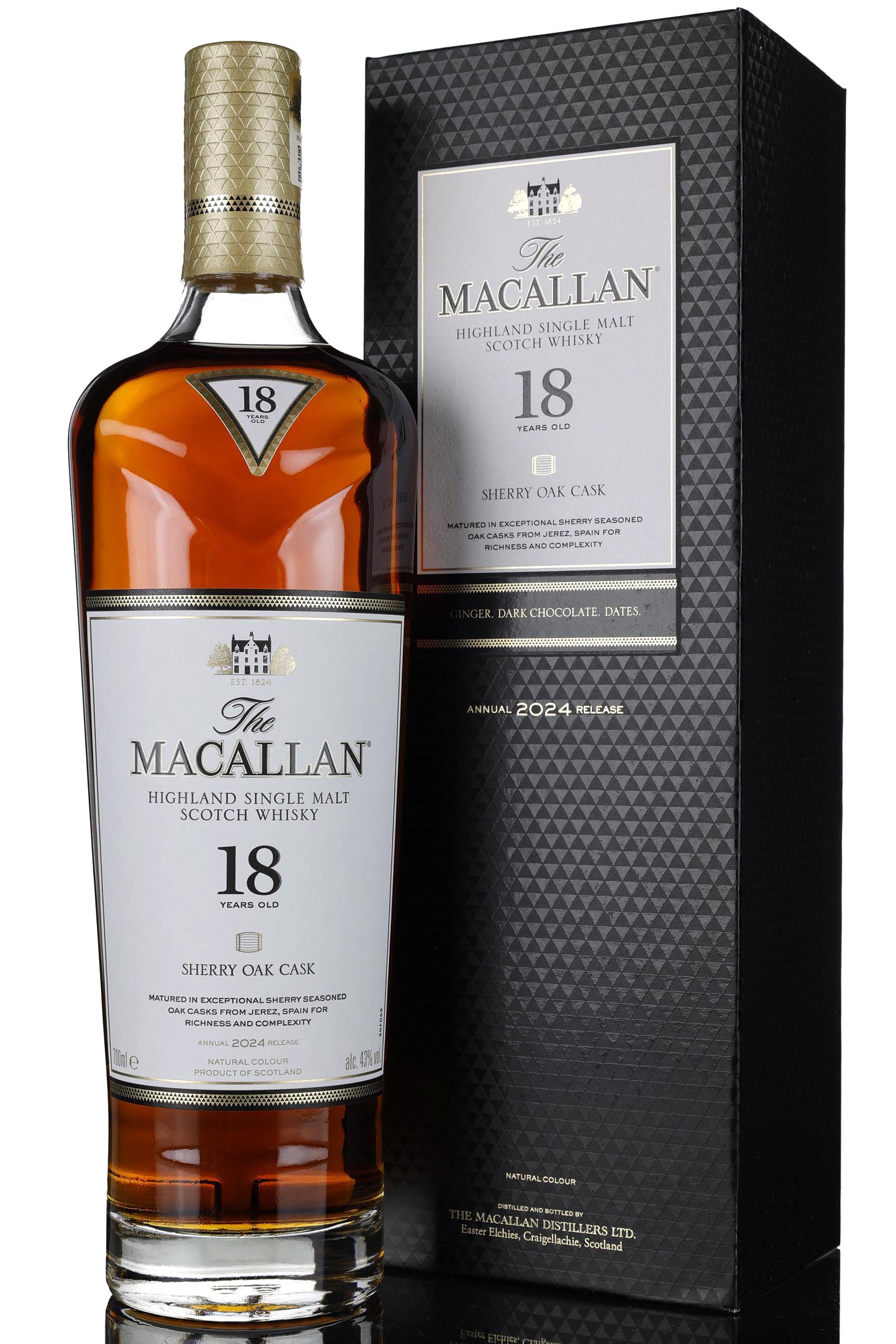 Macallan 18 Year Old - Sherry Cask - 2024 Release