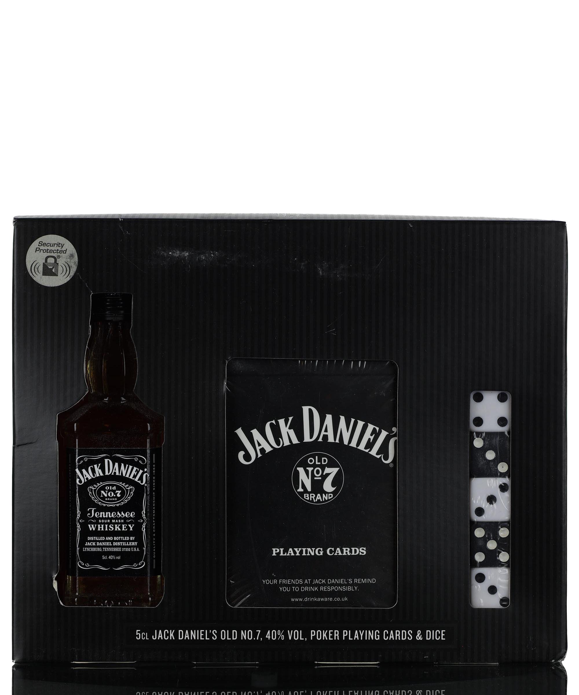Jack Daniels Old No.7 Brand - Miniature Poker Presentation Set