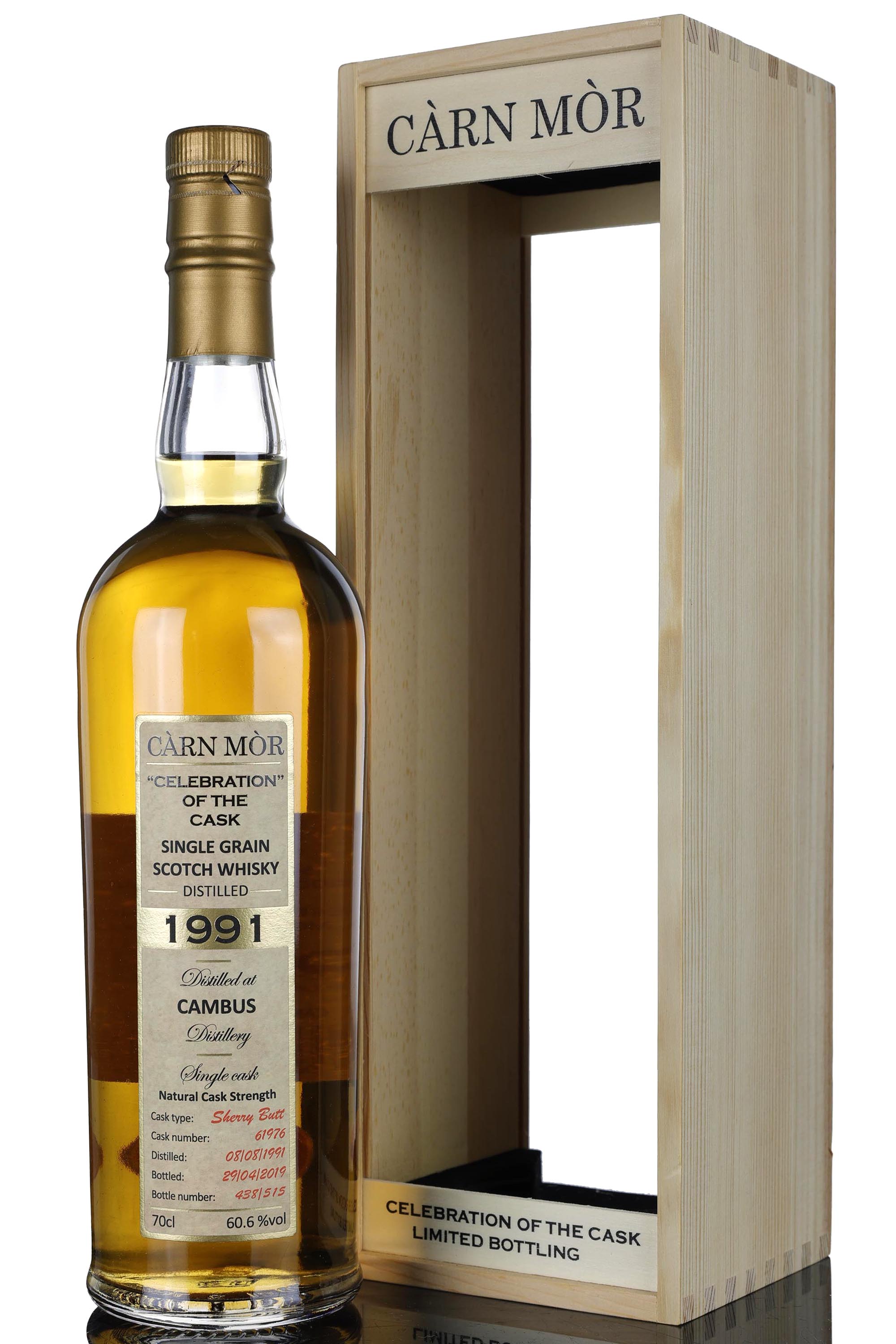 Cambus 1991-2019 - 27 Year Old - Carn Mor - Celebration Of The Cask - Single Cask 61976