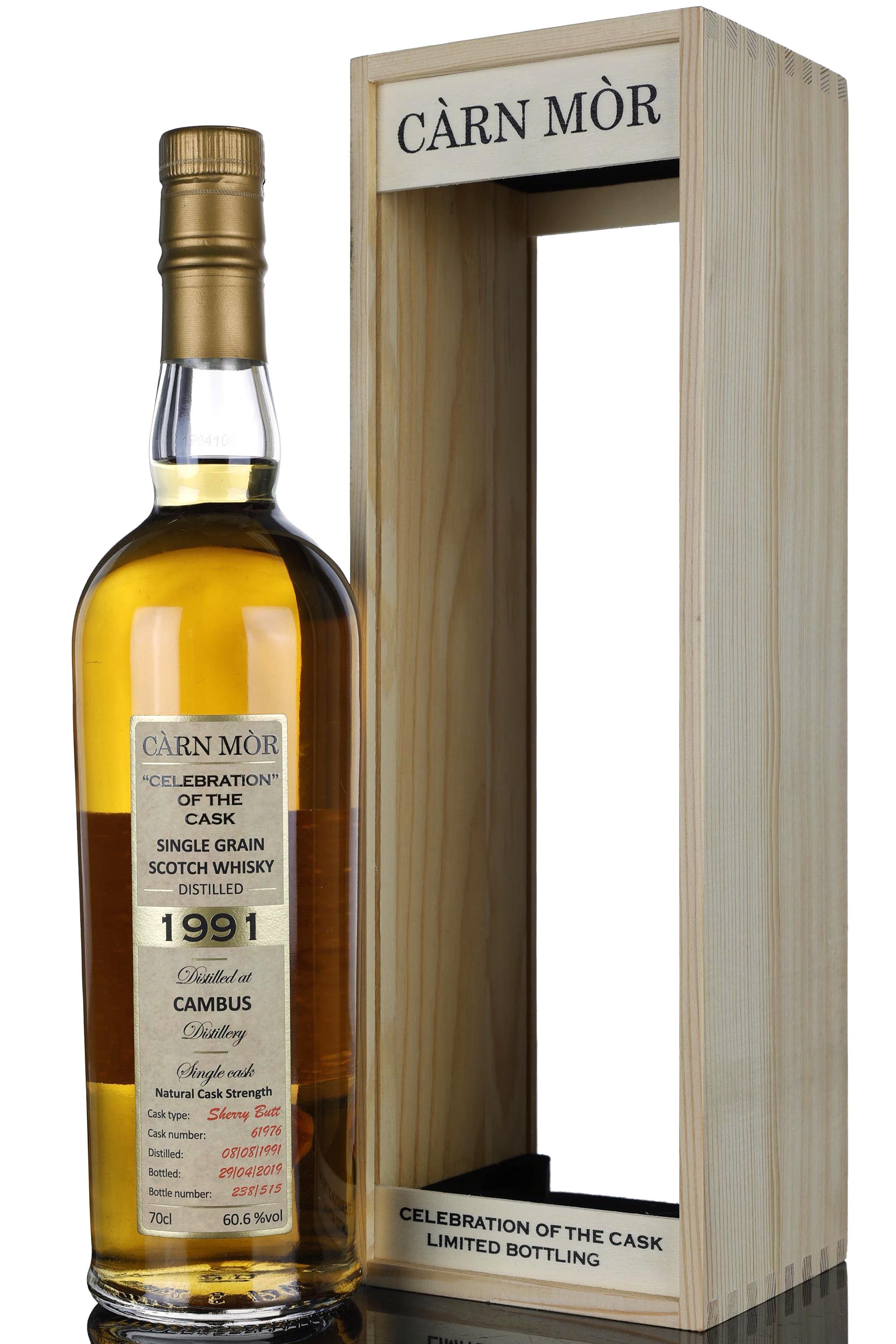 Cambus 1991-2019 - 27 Year Old - Carn Mor - Celebration Of The Cask - Single Cask 61976