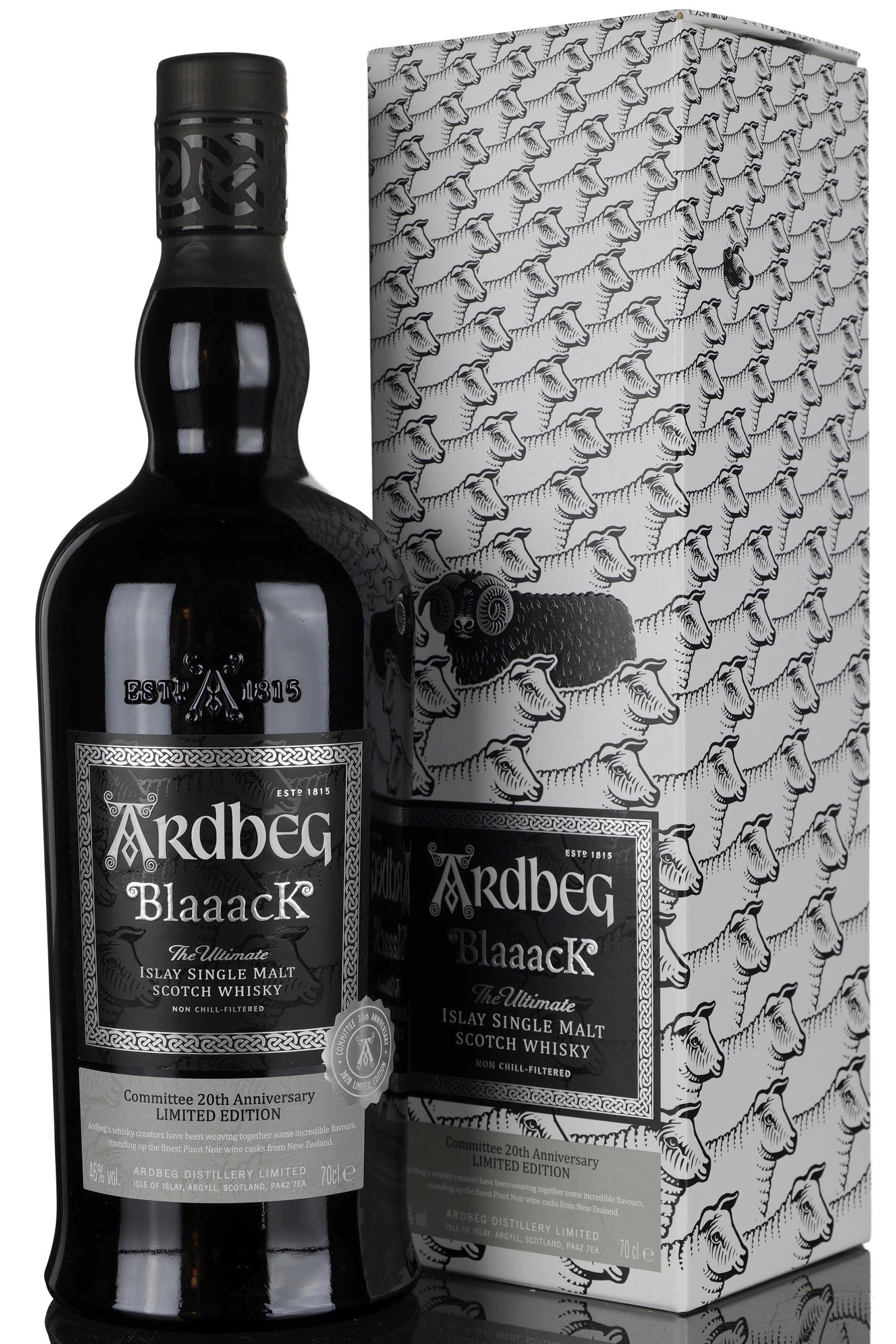 Ardbeg Blaaack - Committee 20th Anniversary Edition 2020