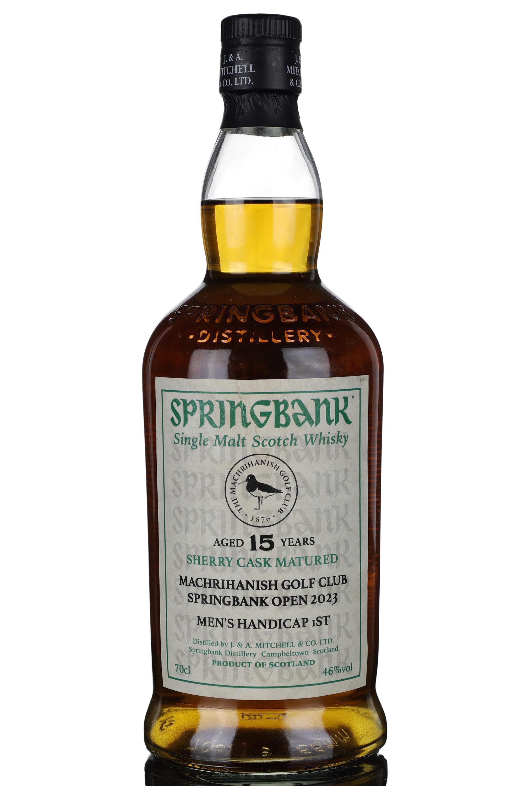 Springbank 15 Year Old - Machrihanish Golf Club Springbank Open 2023