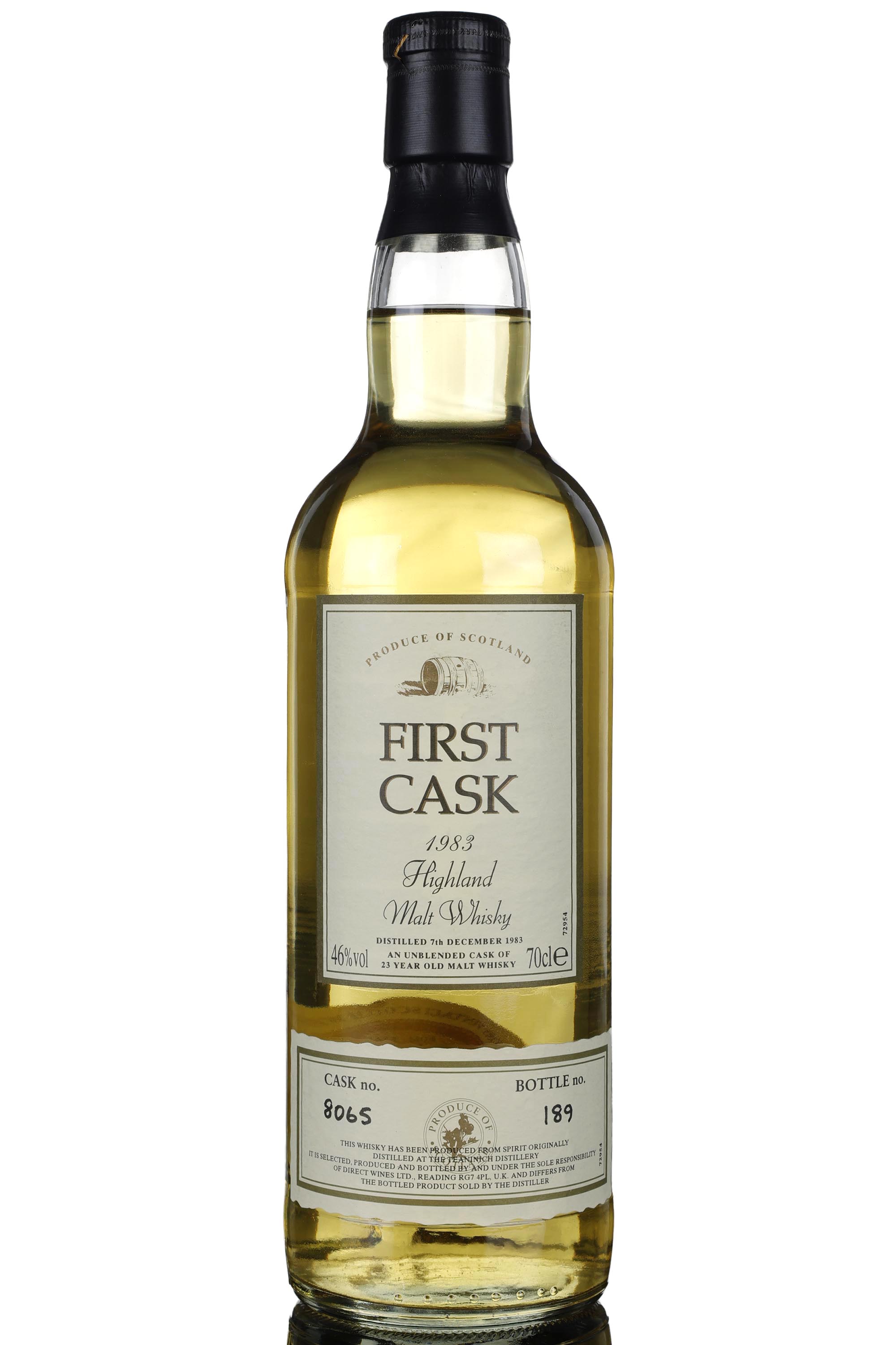 Teaninich 1983 - 23 Year Old - First Cask - Single Cask 8065