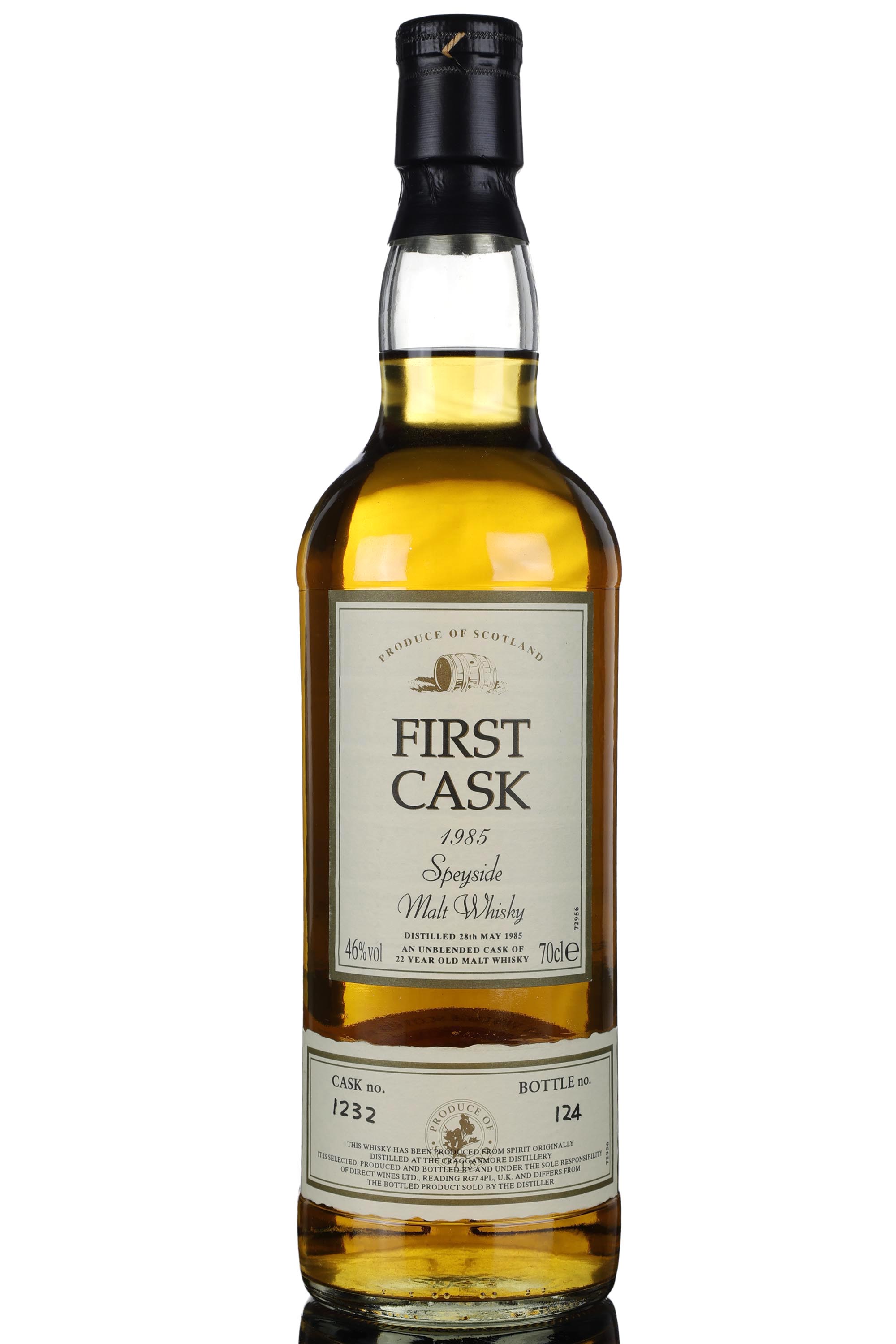 Cragganmore 1985 - 22 Year Old - First Cask - Single Cask 1232