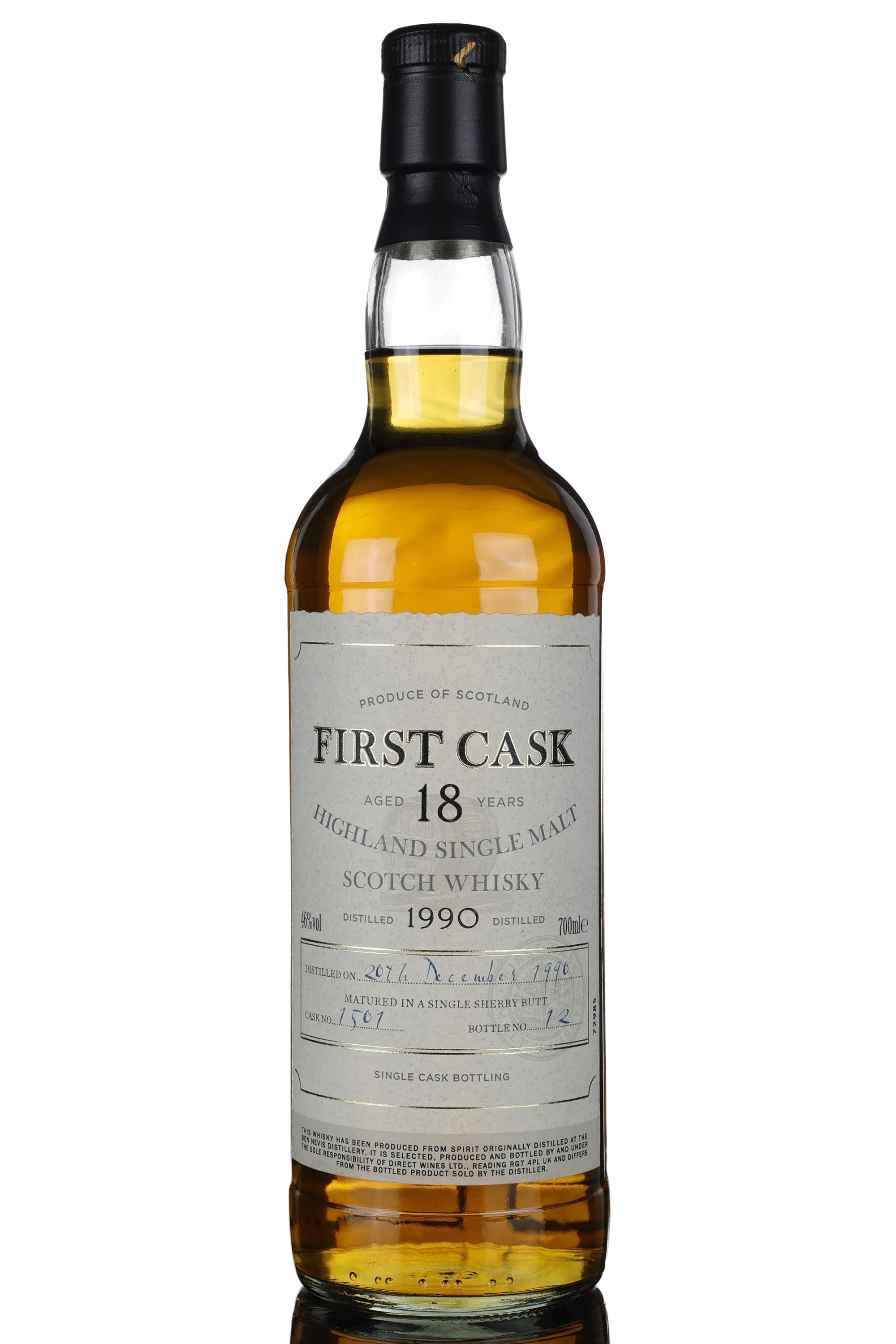 Ben Nevis 1990 - 18 Year Old - First Cask - Single Cask 1501