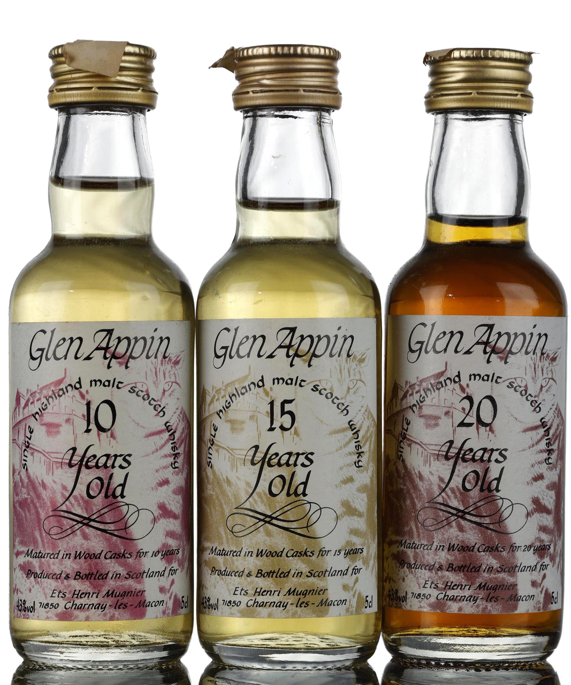 3 x Glen Appin Miniatures