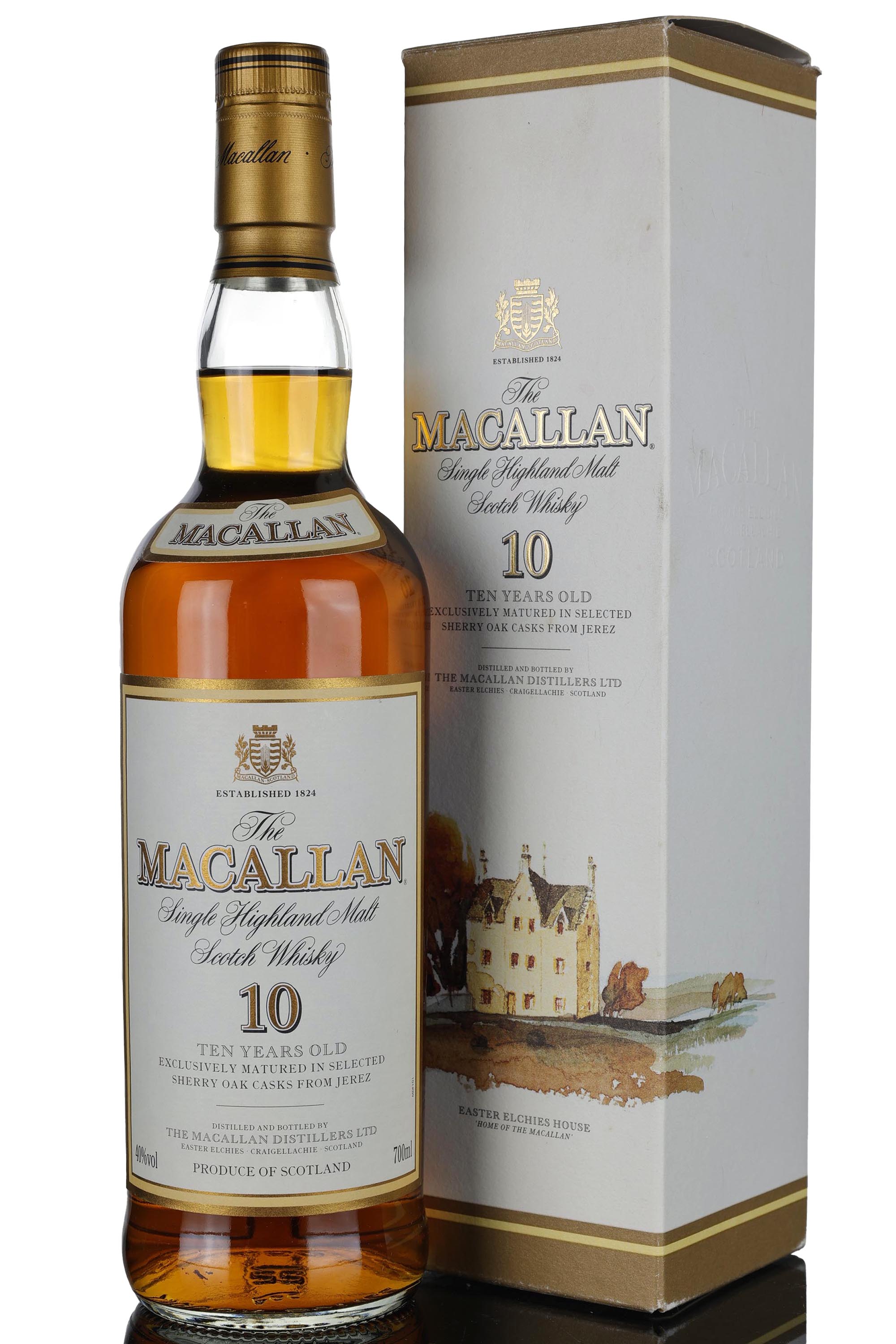 Macallan 10 Year Old - Sherry Cask - Early 2000s