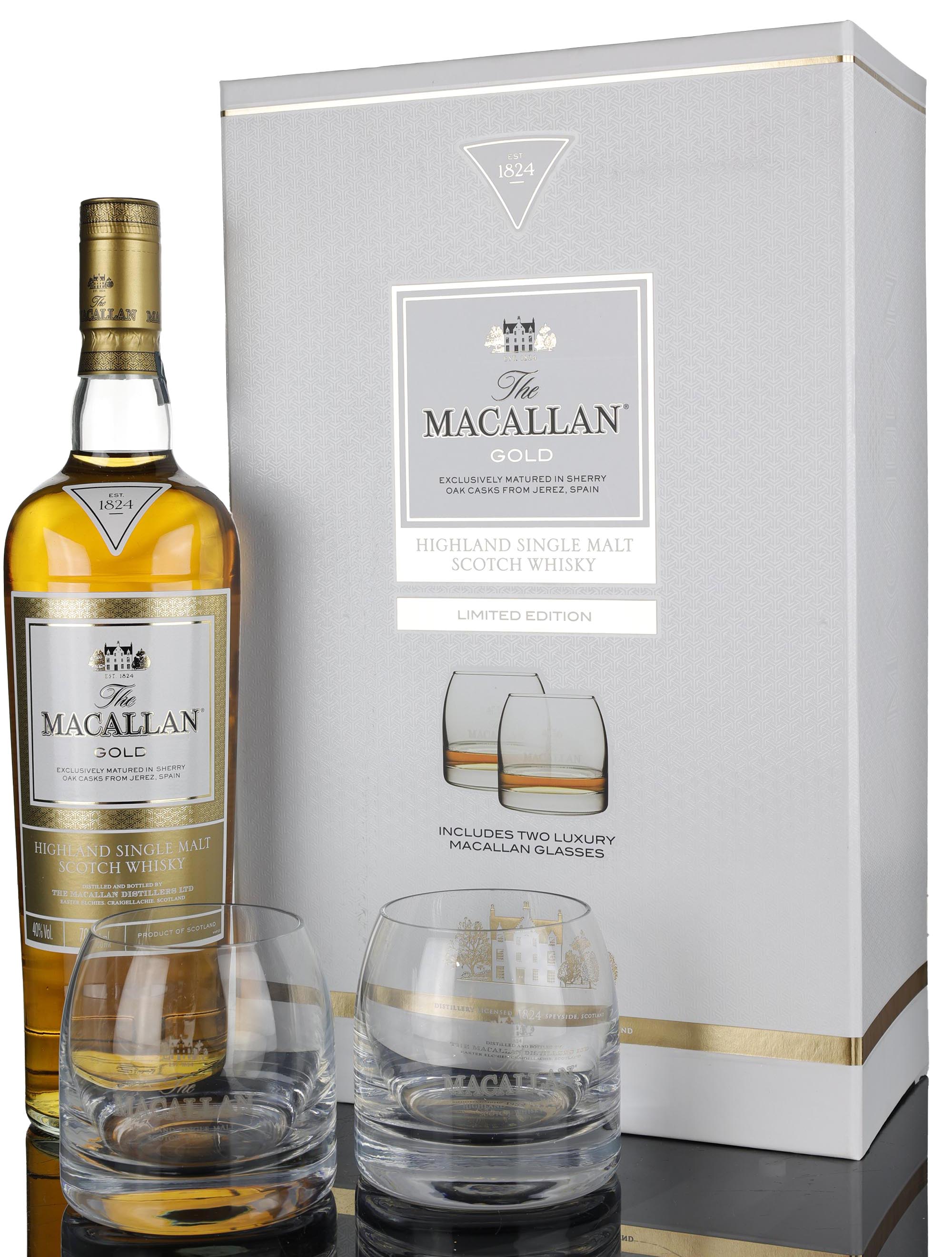 Macallan Gold - Sherry Cask - Presentation Set