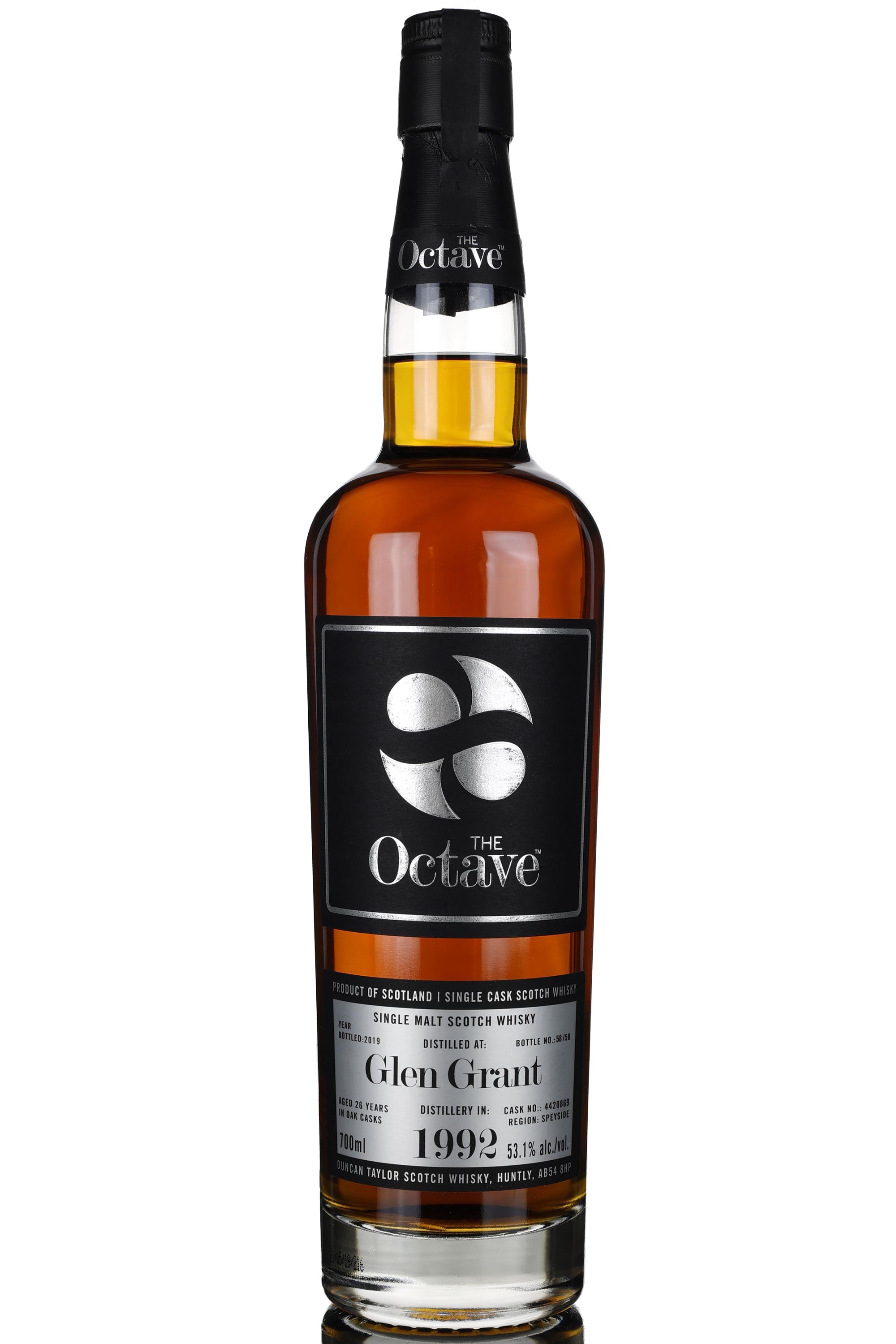 Glen Grant 1992-2019 - 26 Year Old - Duncan Taylor - Octave - Single Cask 4420869