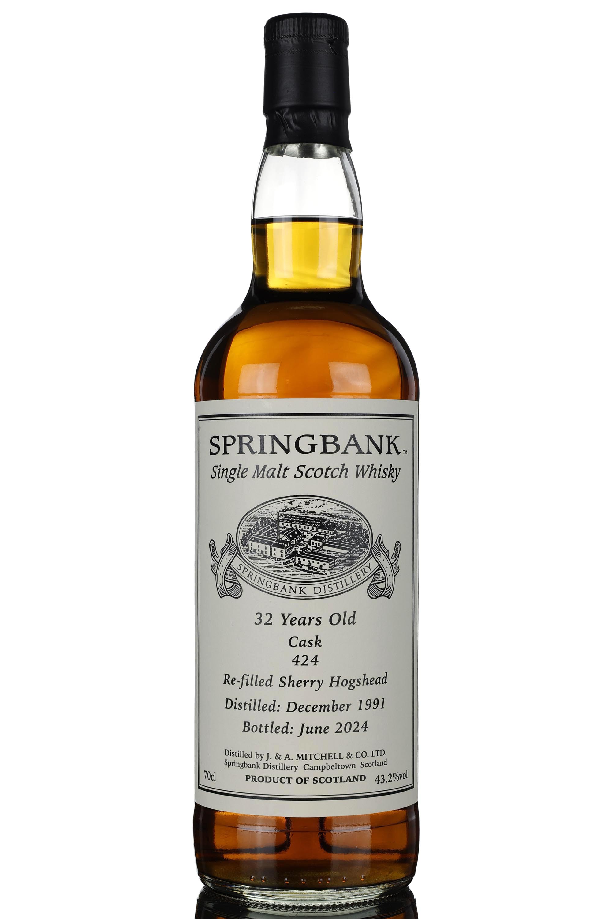 Springbank 1991-2024 - 32 Year Old - Single Cask 424 - Private Bottling