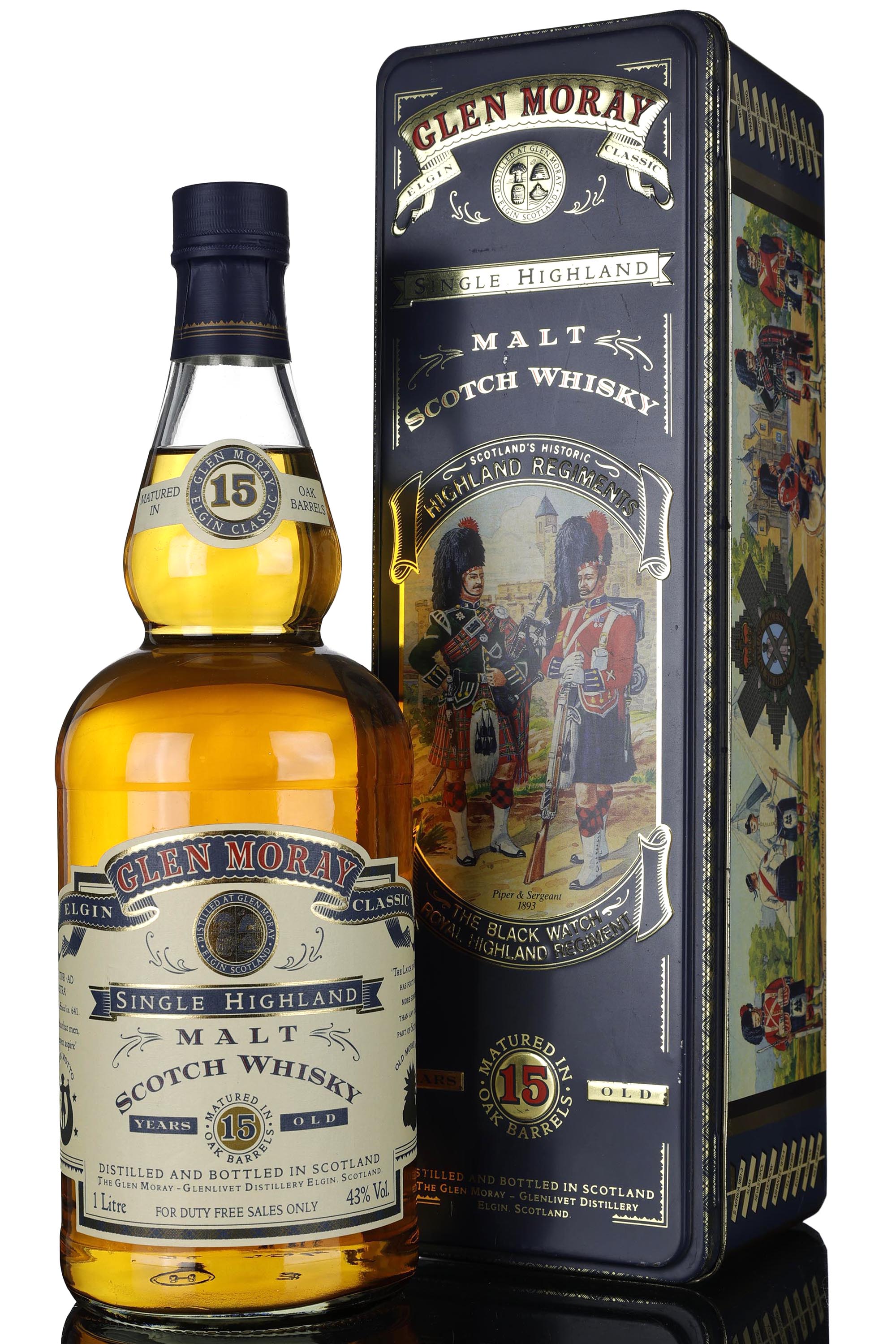 Glen Moray 15 Year Old - 1990s - 1 Litre