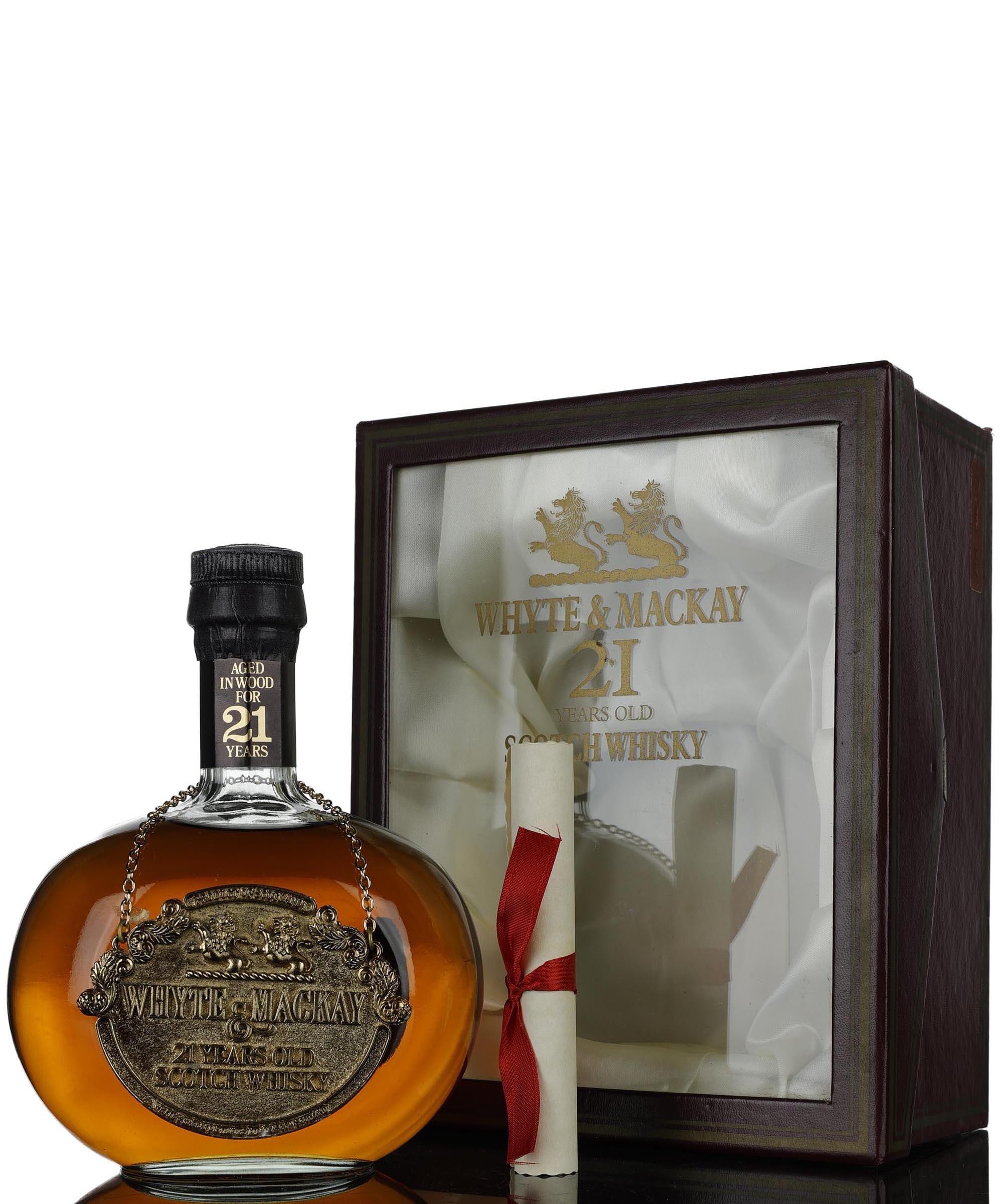 Whyte & Mackay 21 Year Old - 1980s
