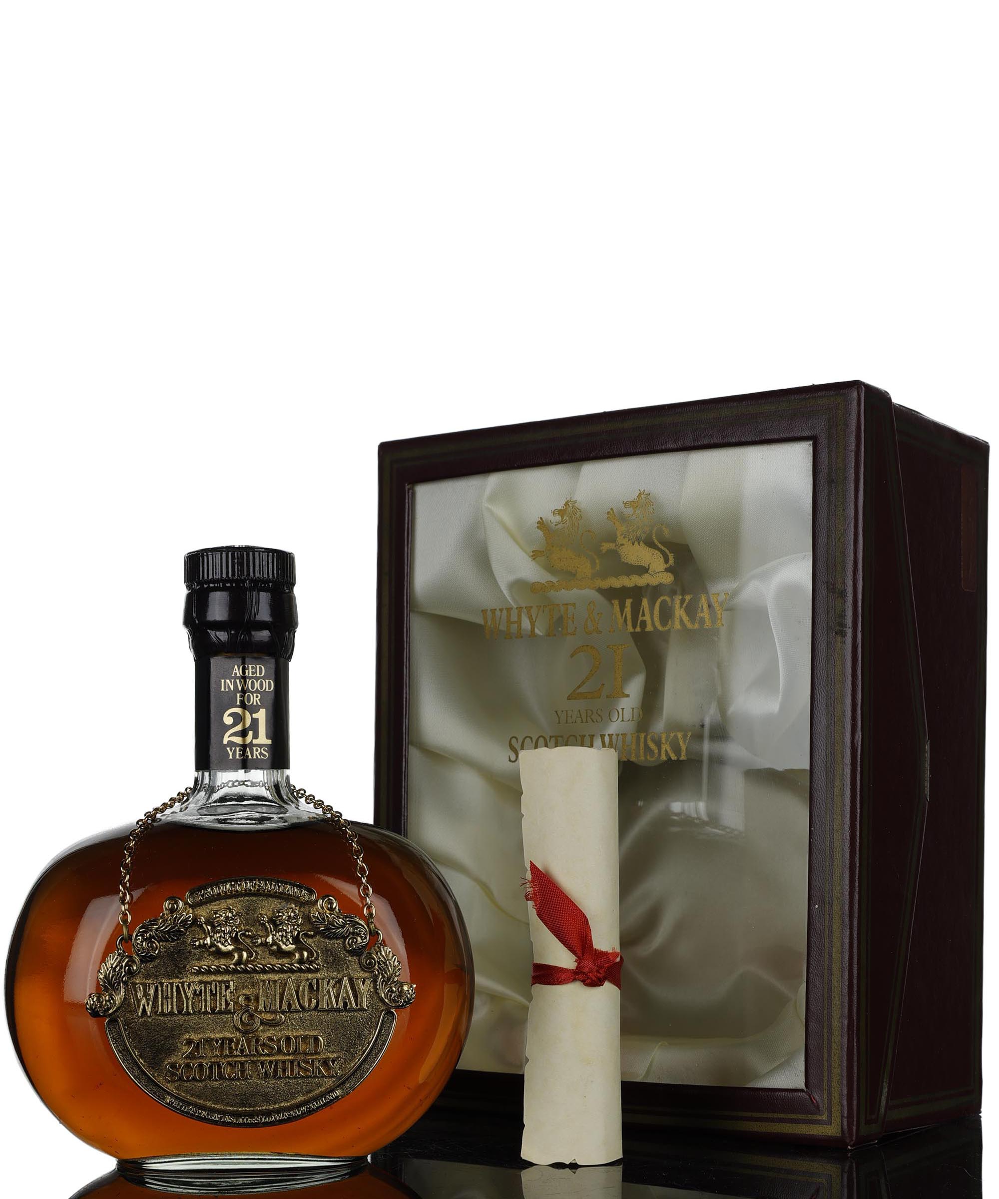 Whyte & Mackay 21 Year Old - 1980s