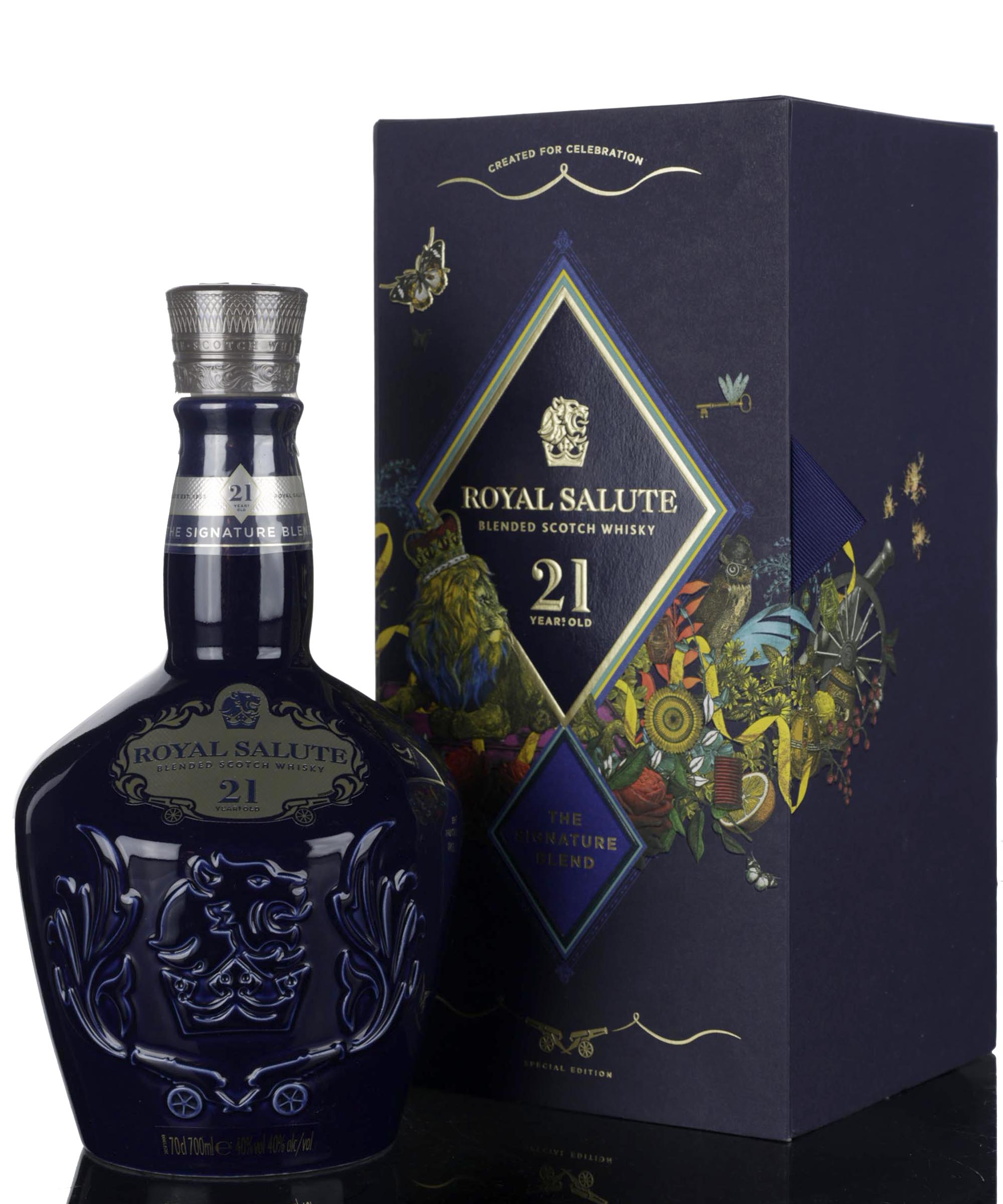 Royal Salute 21 Year Old - Blue Ceramic - 2020 Release