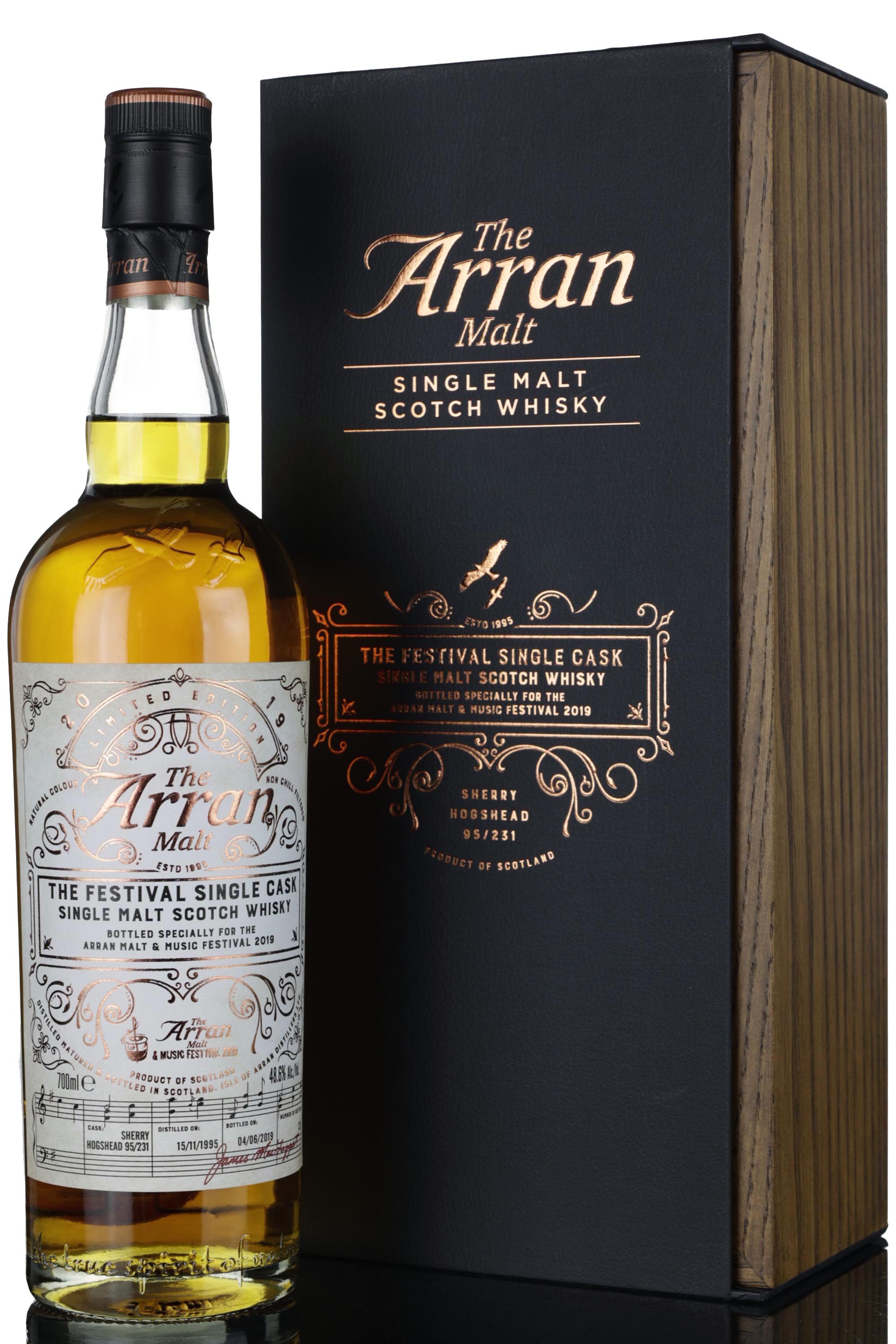 Arran 1995-2019 - 23 Year Old - Malt & Music Festival - Single Cask 231