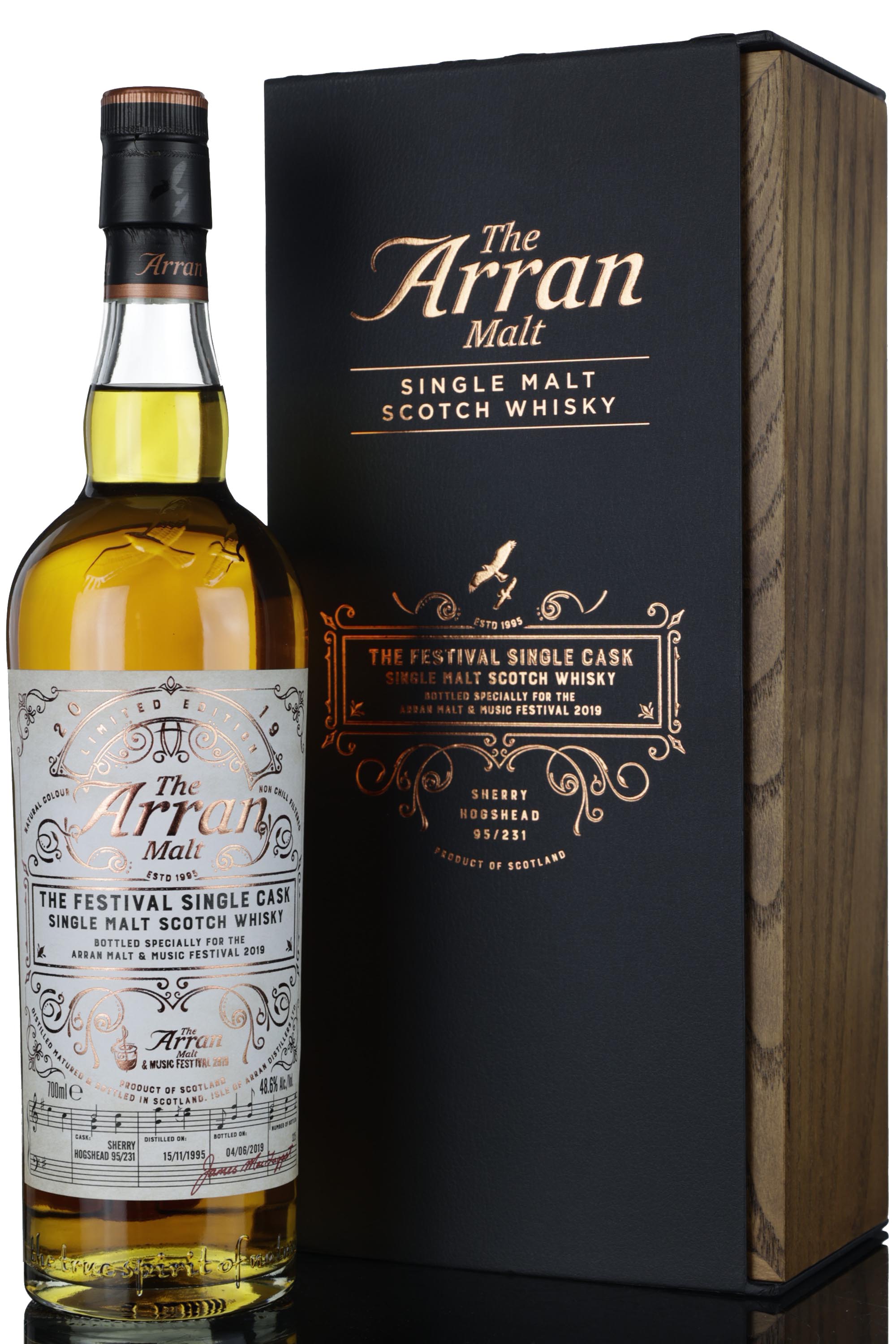 Arran 1995-2019 - 23 Year Old - Malt & Music Festival - Single Cask 231