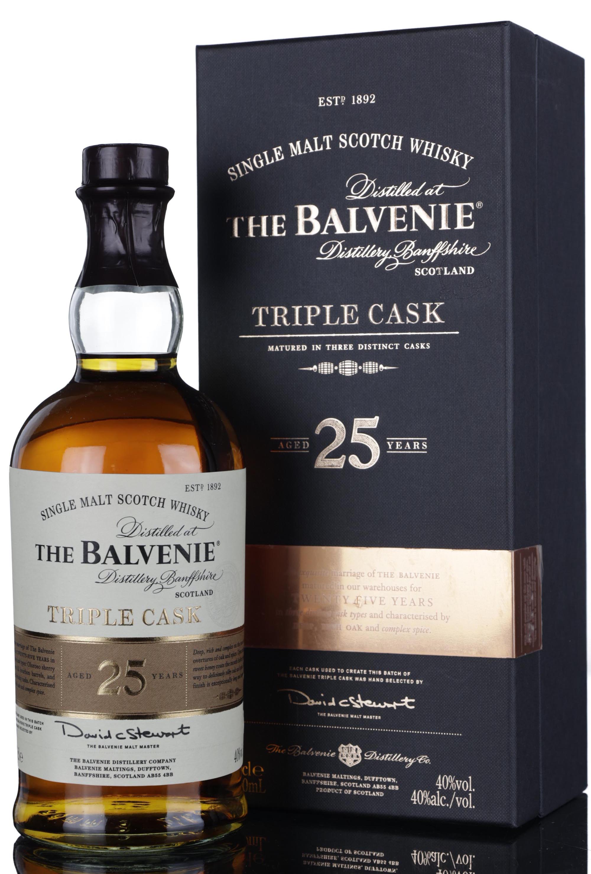 Balvenie 25 Year Old - Triple Cask - 2013 Release