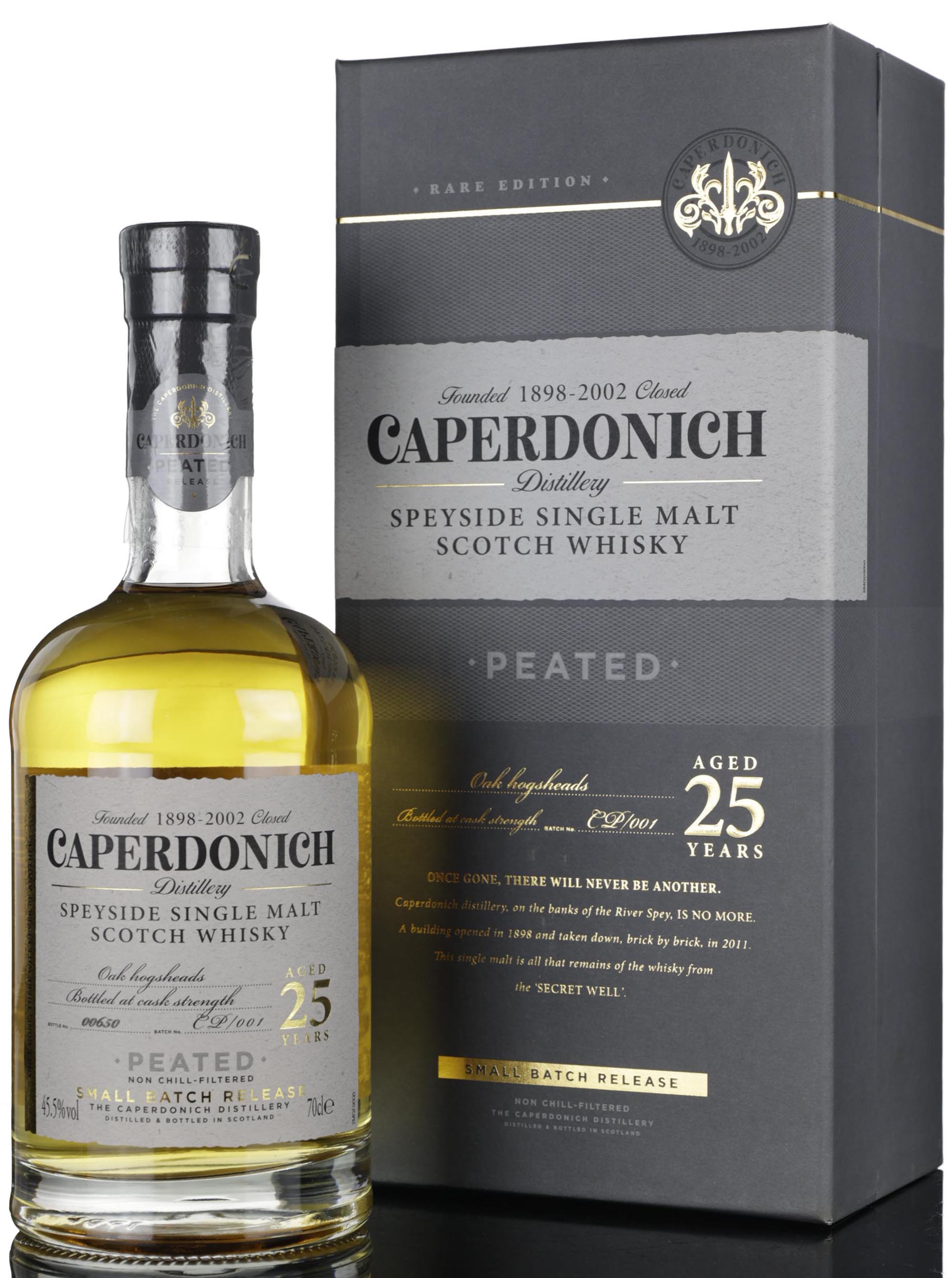 Caperdonich 25 Year Old - Small Batch Release 1 - 2019 Release