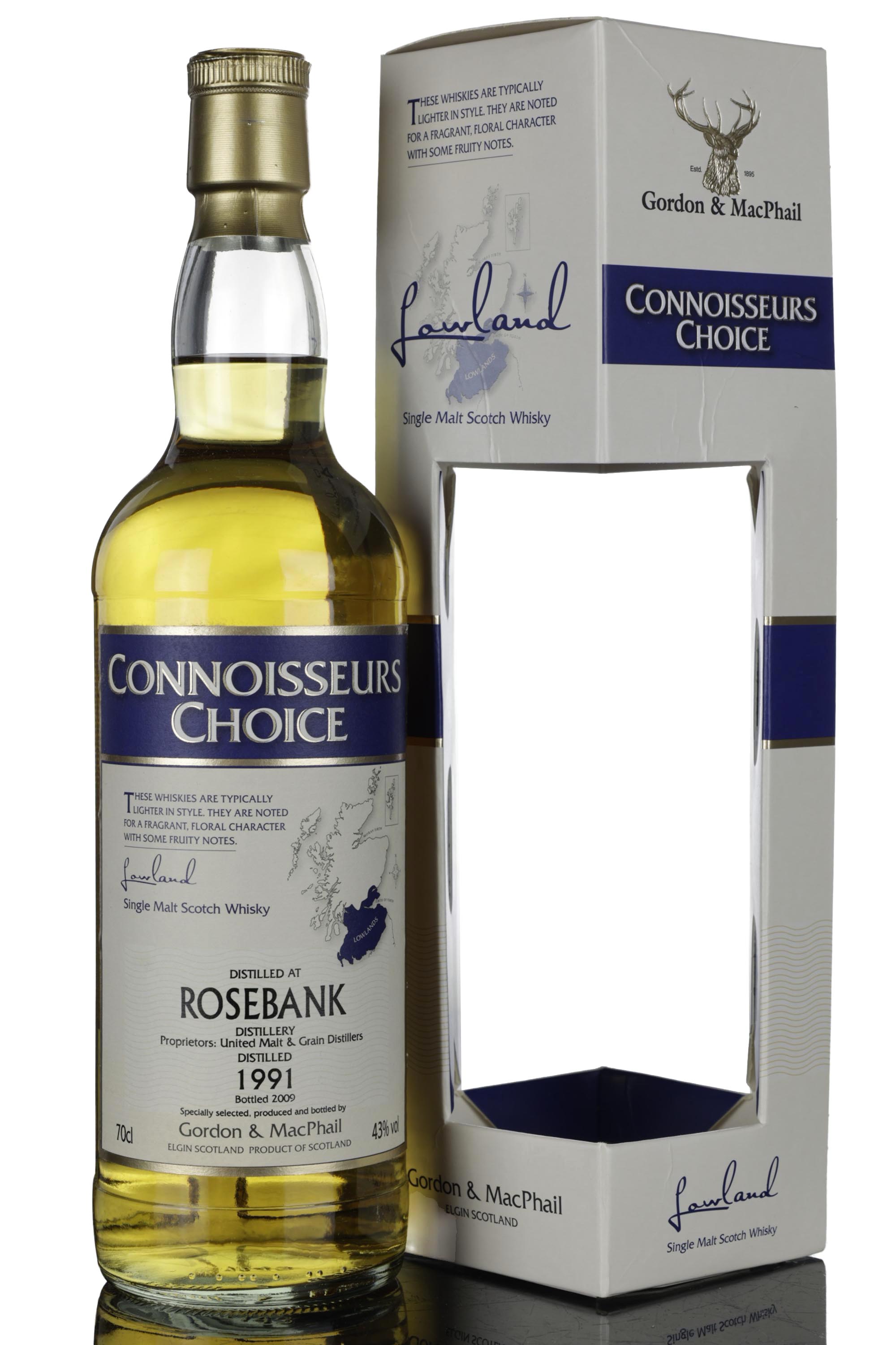 Rosebank 1991-2009 - Gordon & MacPhail - Connoisseurs Choice