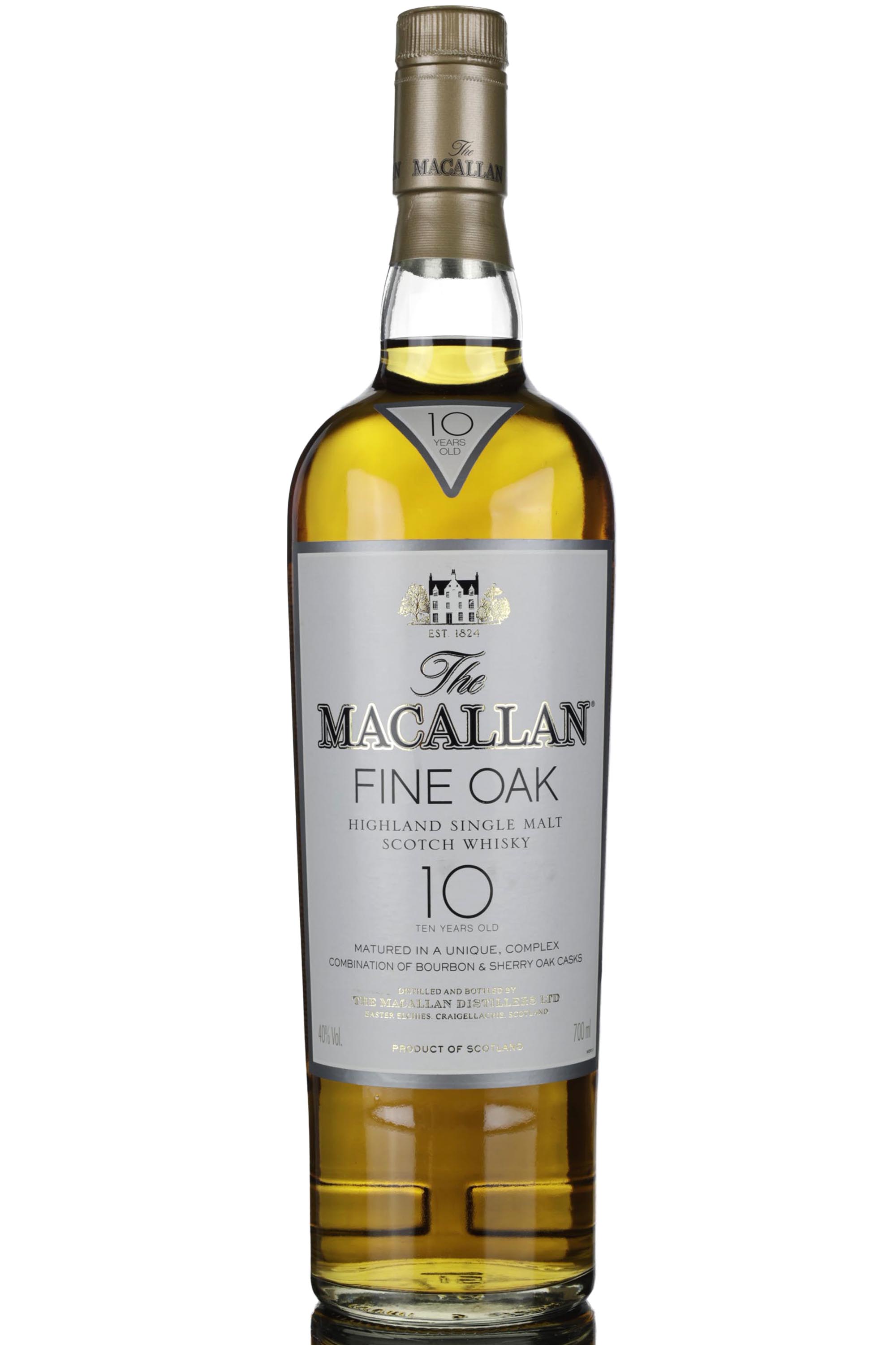 Macallan 10 Year Old - Fine Oak - Mid 2000s