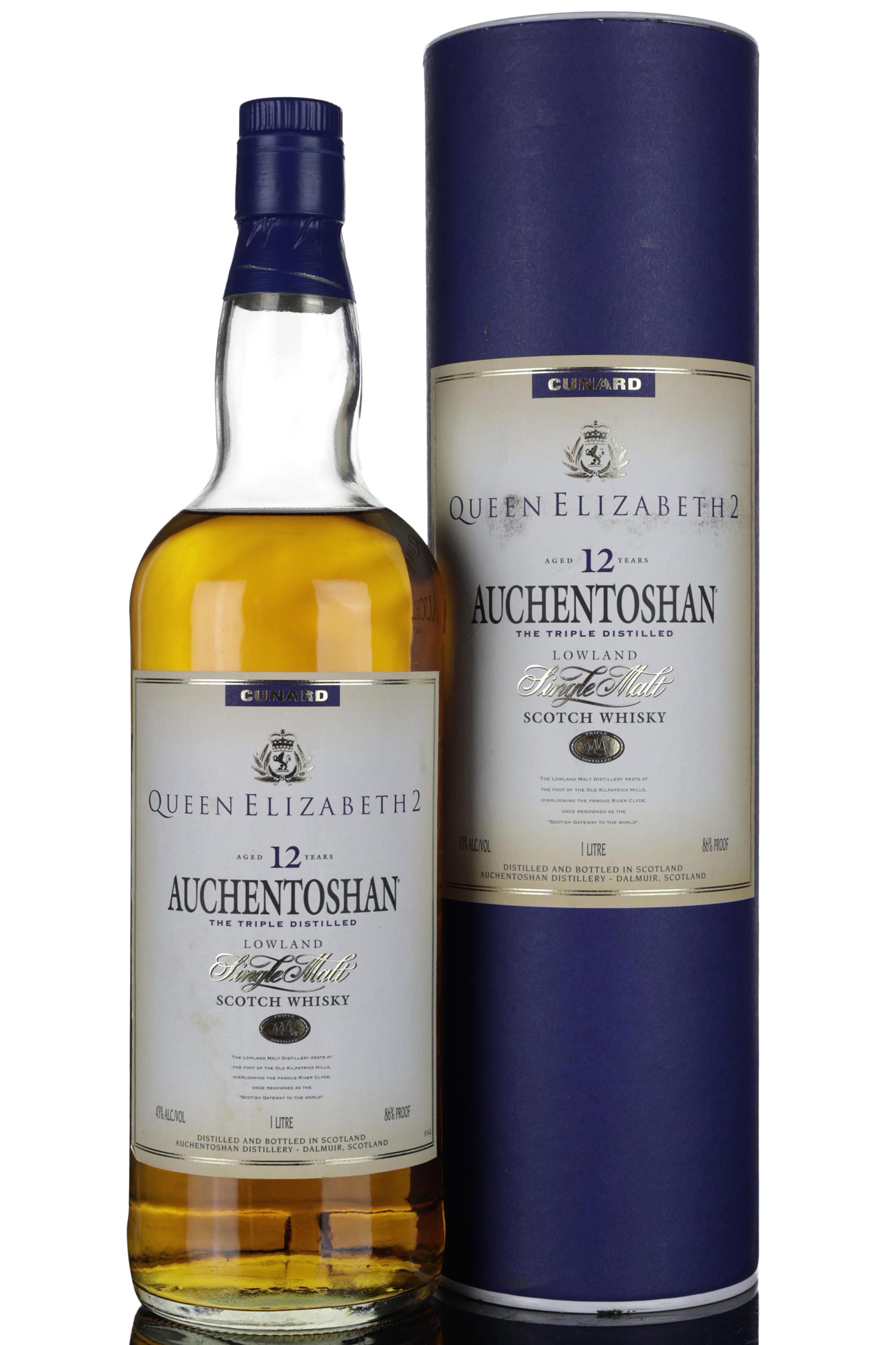 Auchentoshan 12 Year Old - QE2