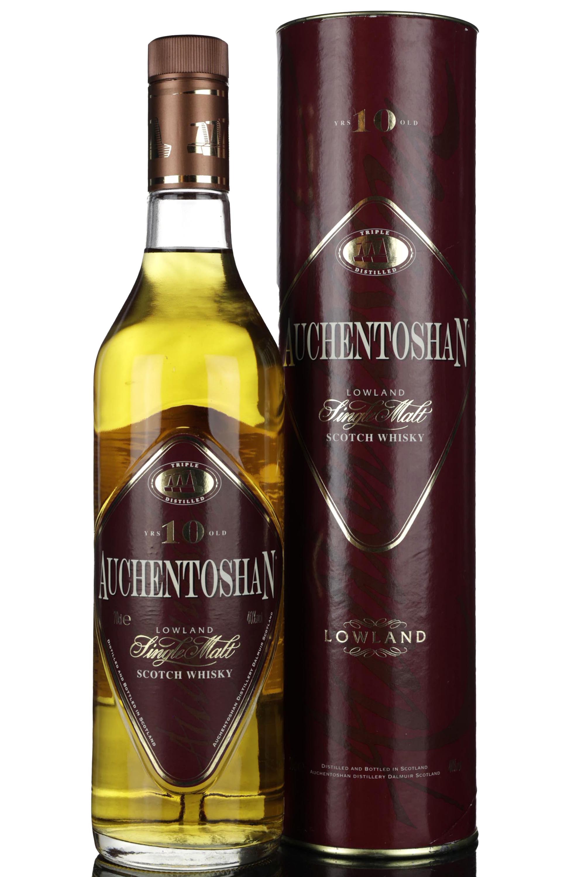 Auchentoshan 10 Year Old - 1990s